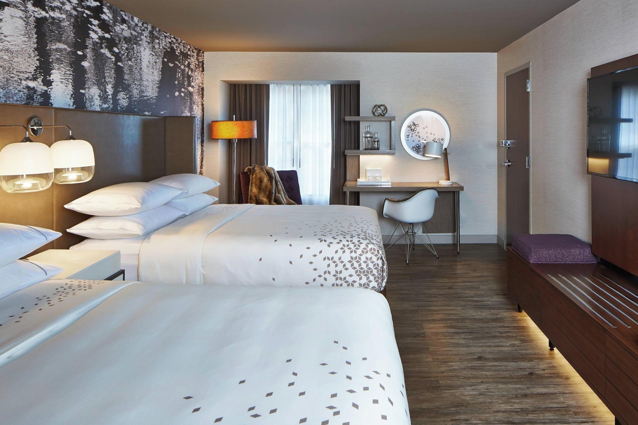 Double Two Queen Beds