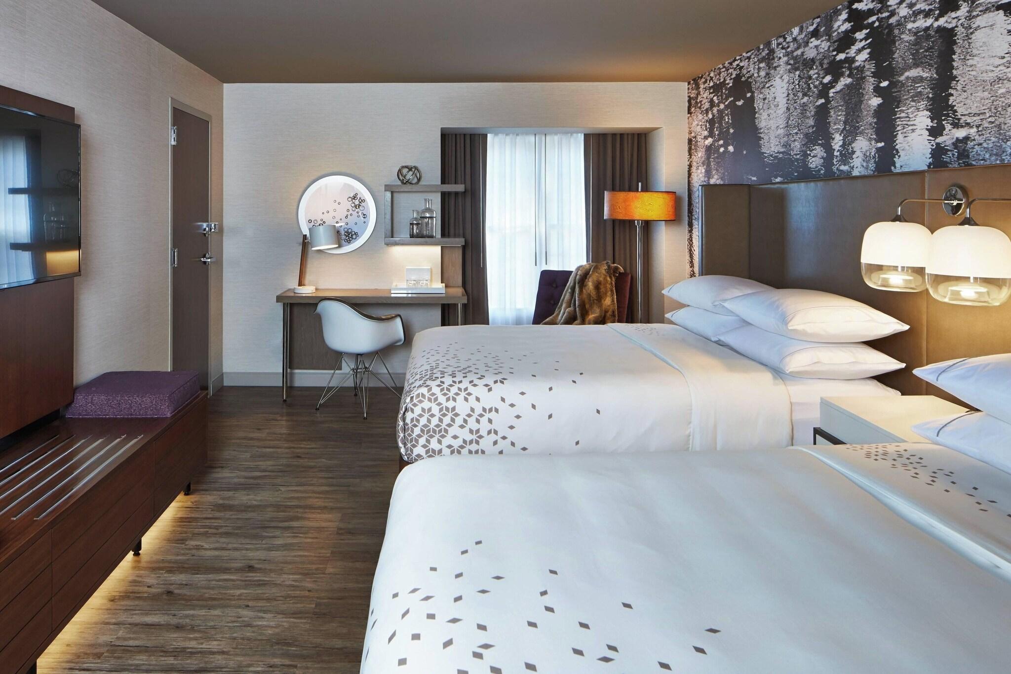 Double Two Queen Beds