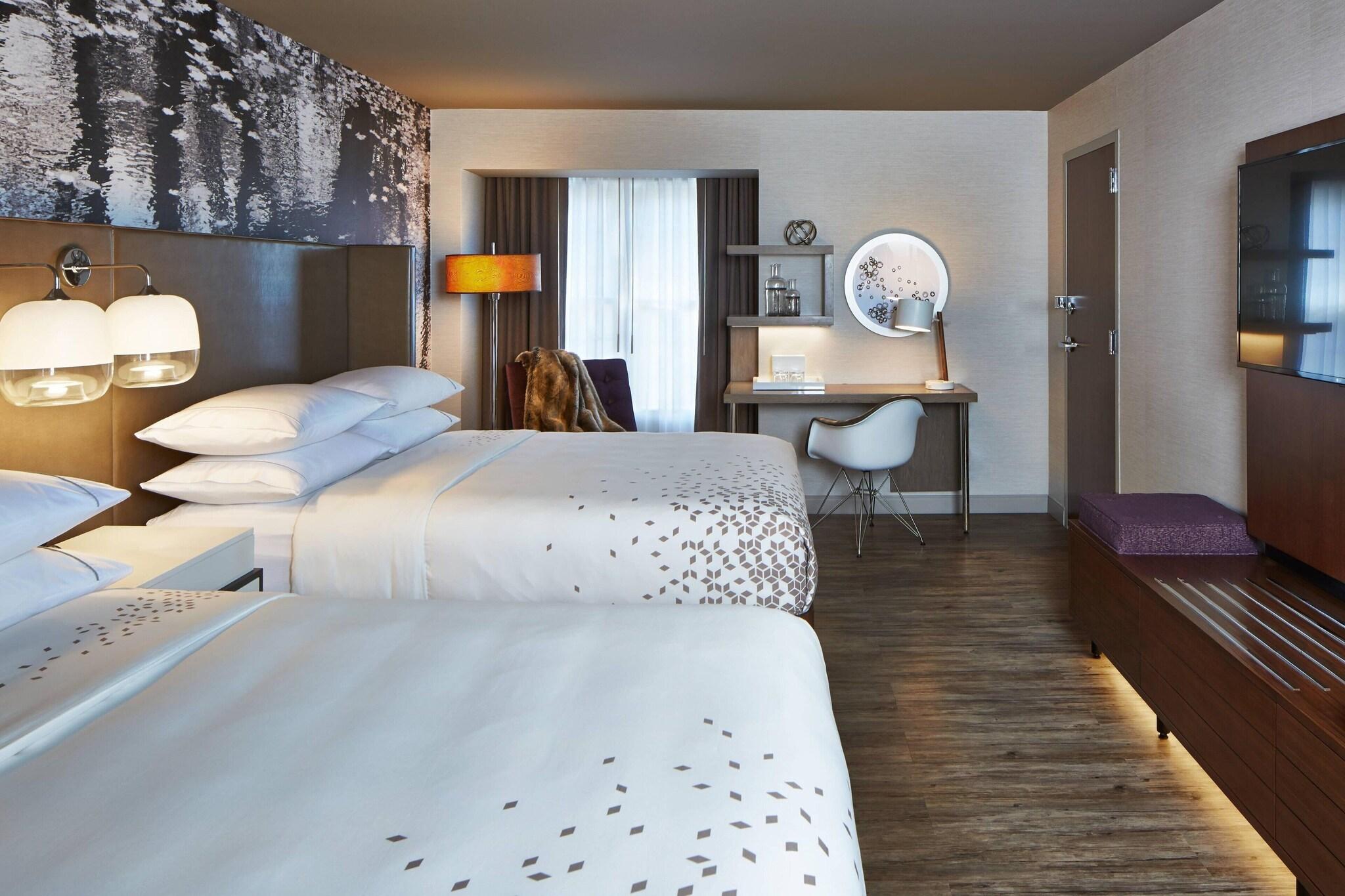 Double Two Queen Beds