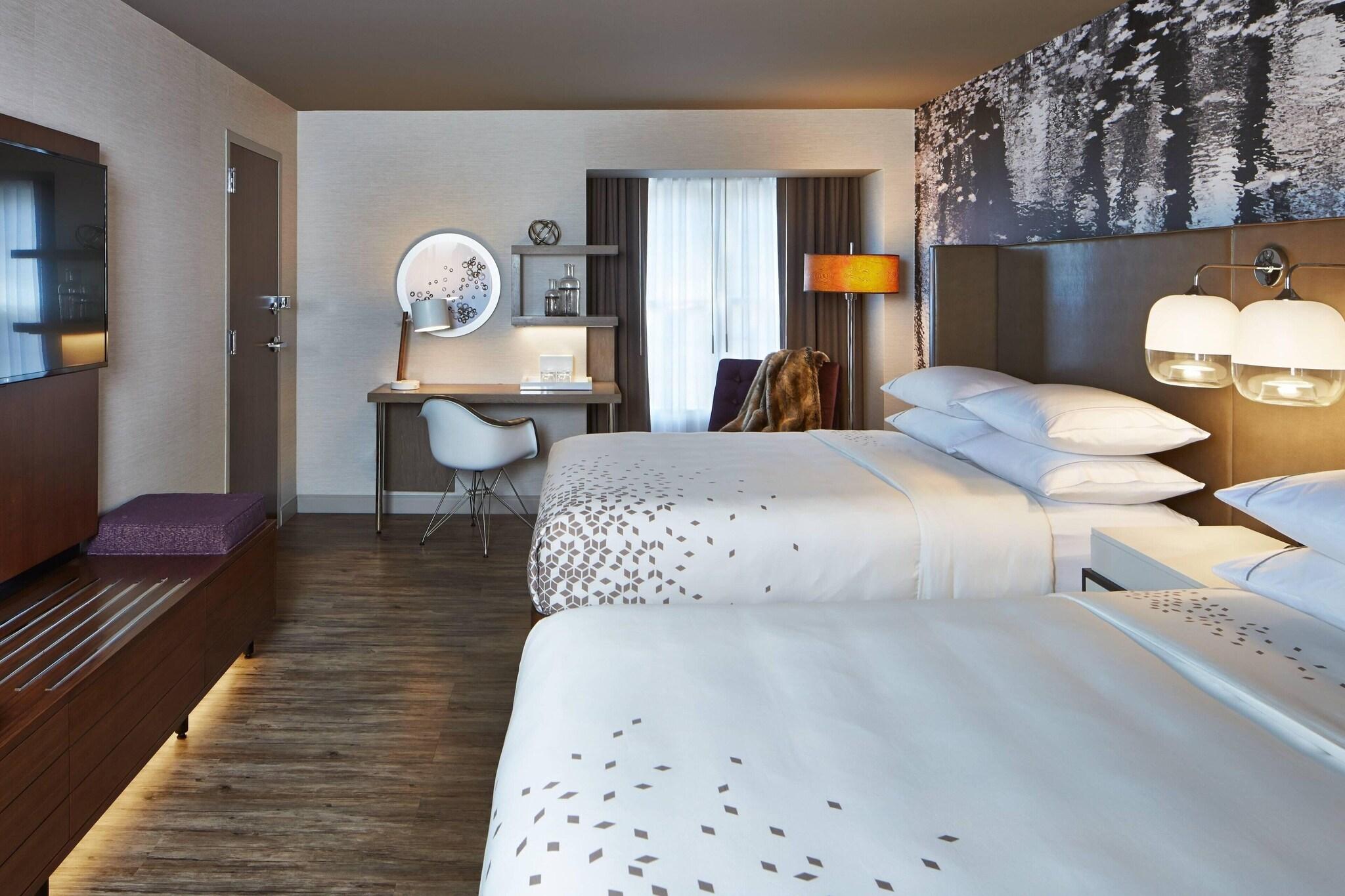 Double Two Double Beds