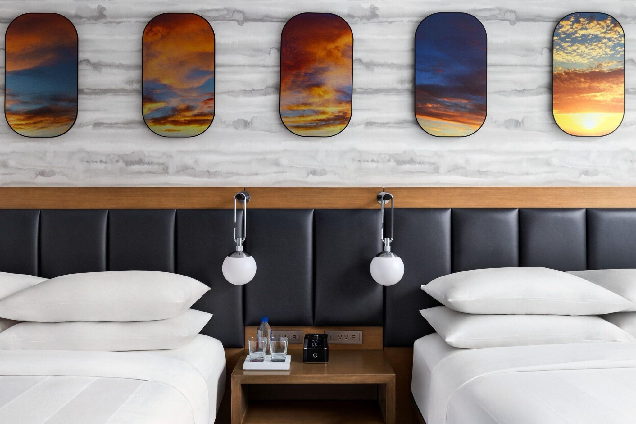 Double Two Queen Beds