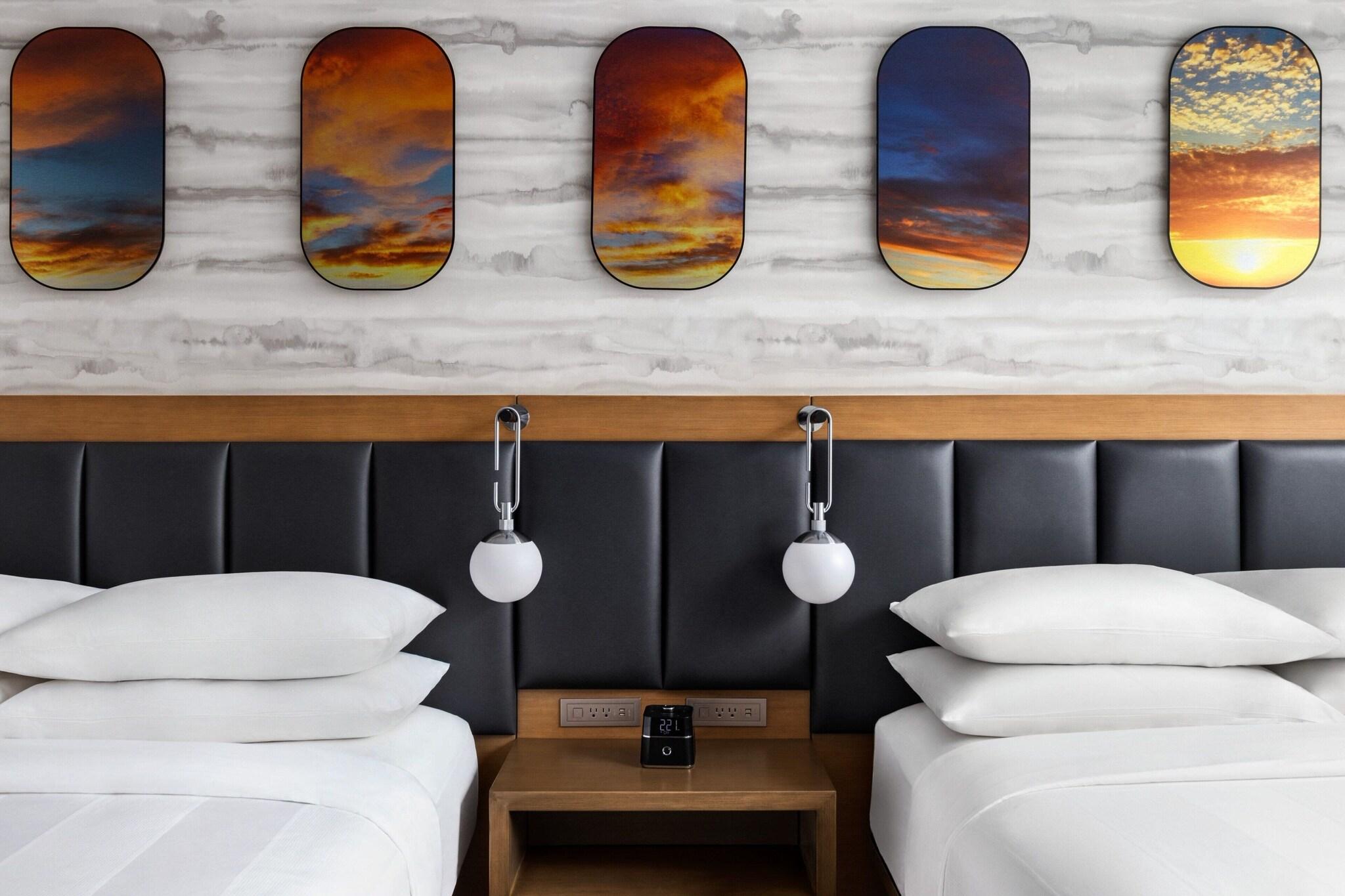 Double Two Queen Beds