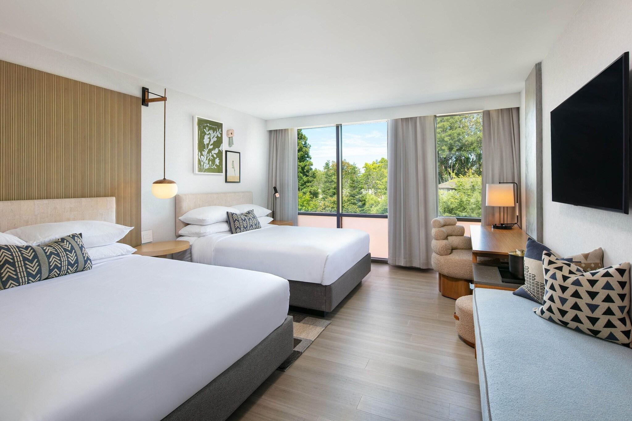 Double Two Queen Beds