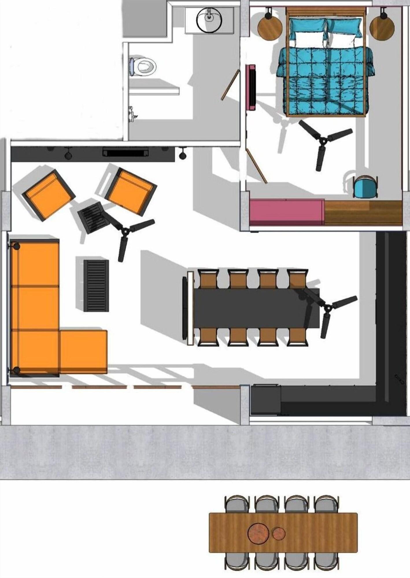 Apartment Garden View One Bedroom