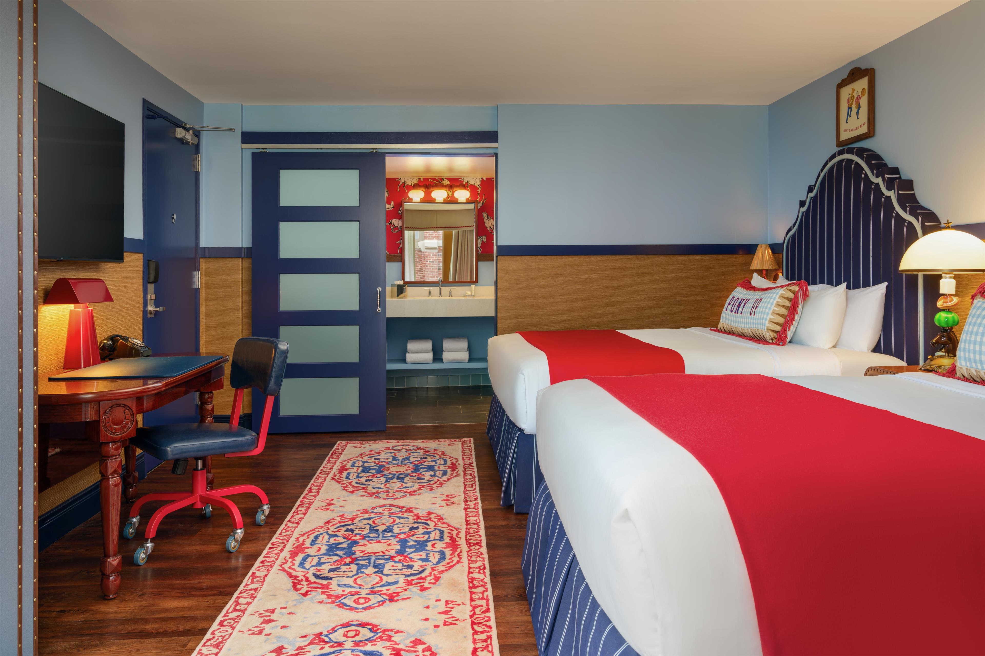 Double Queen Size Bed