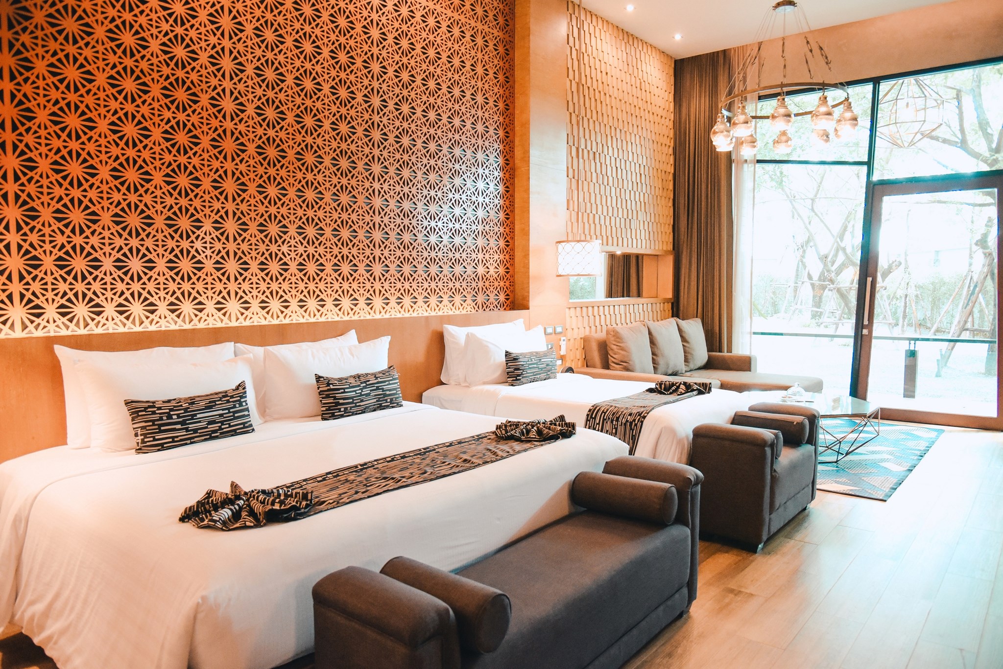 Family Room with Private Pool