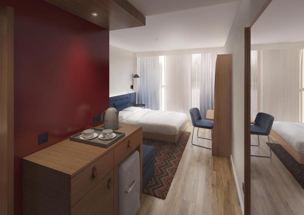 Double King Size Bed