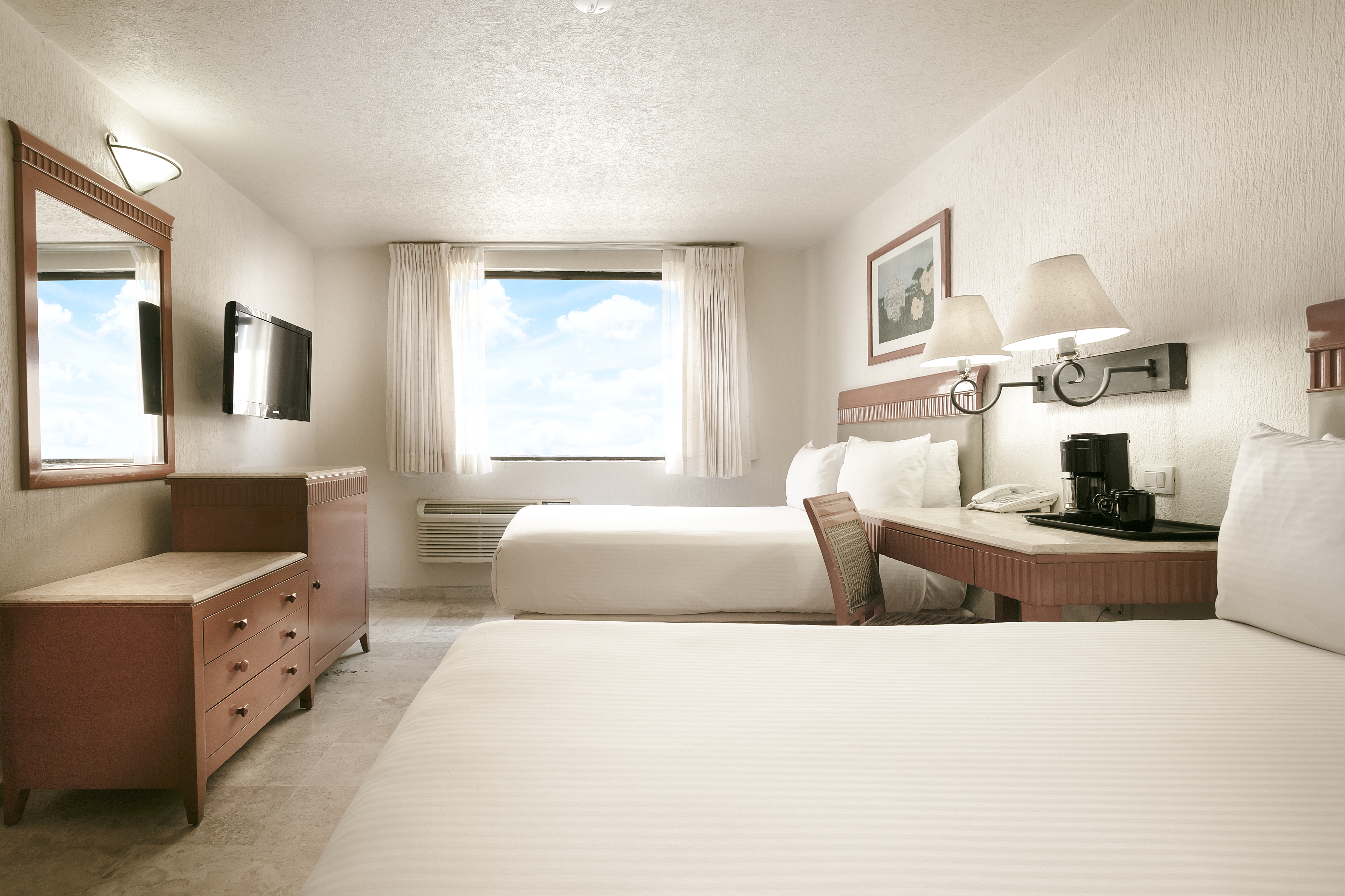 Double Deluxe Two Double Beds