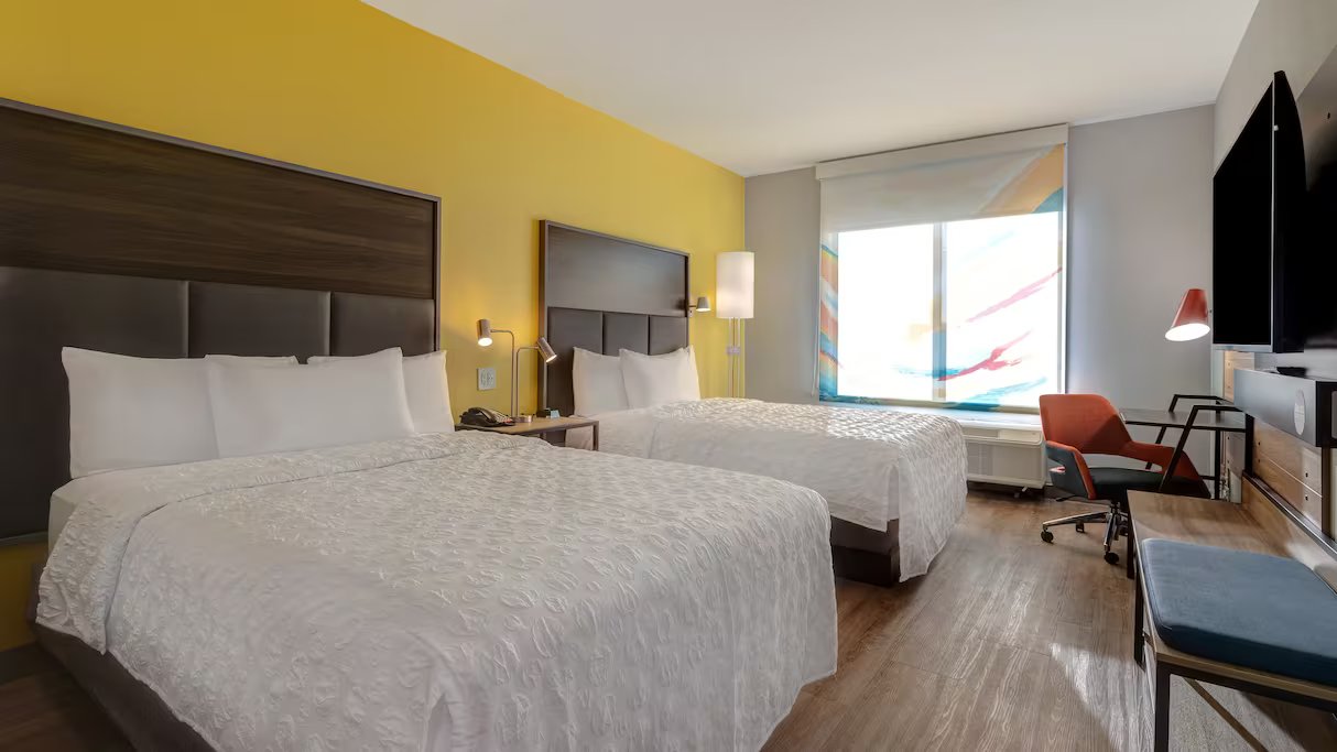 Double Two Queen Beds