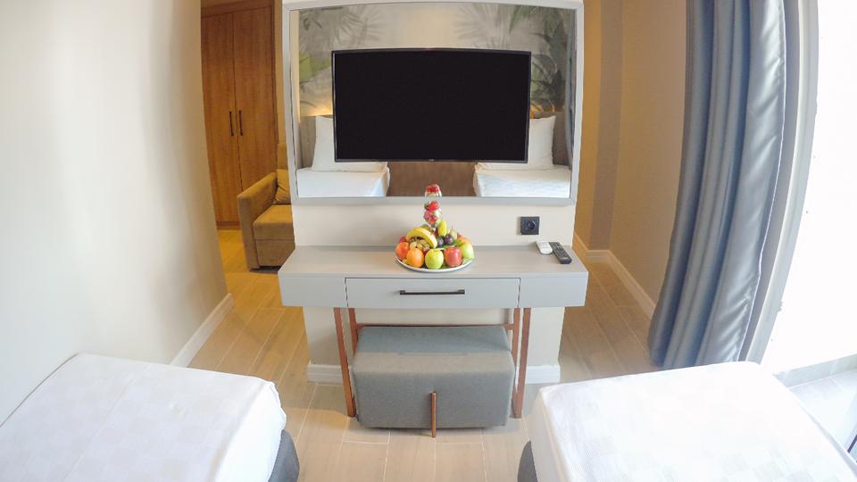 Family Room Two Bedrooms One Bathroom