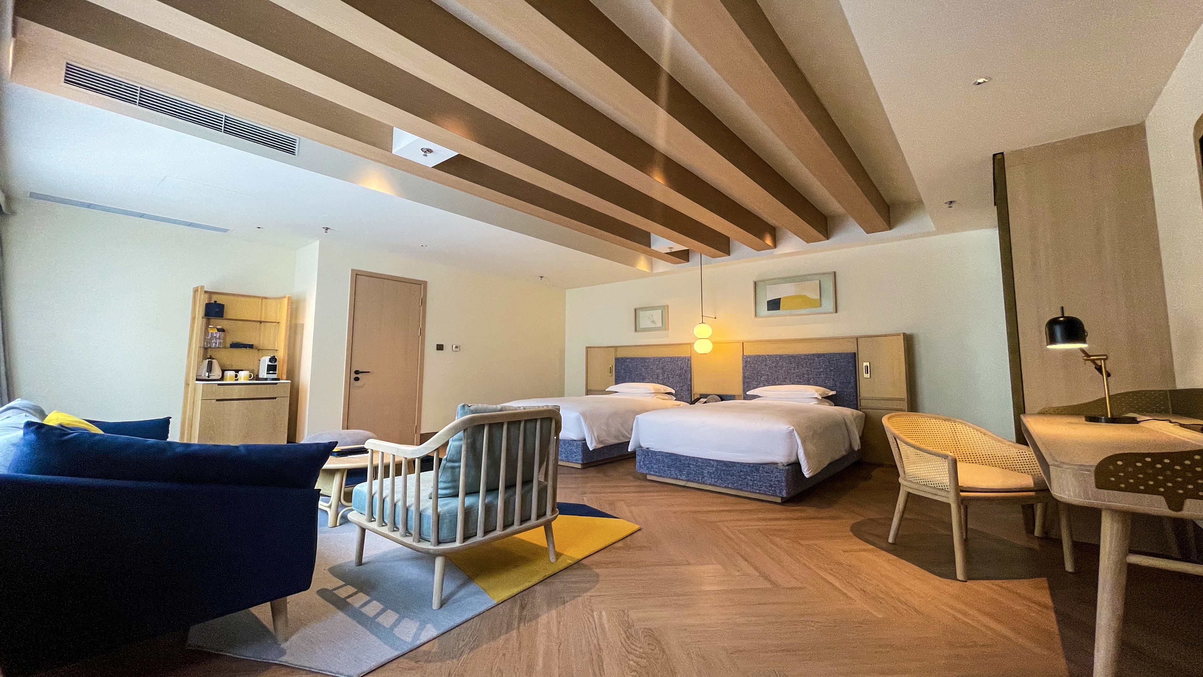 Double Two Double Beds Premium