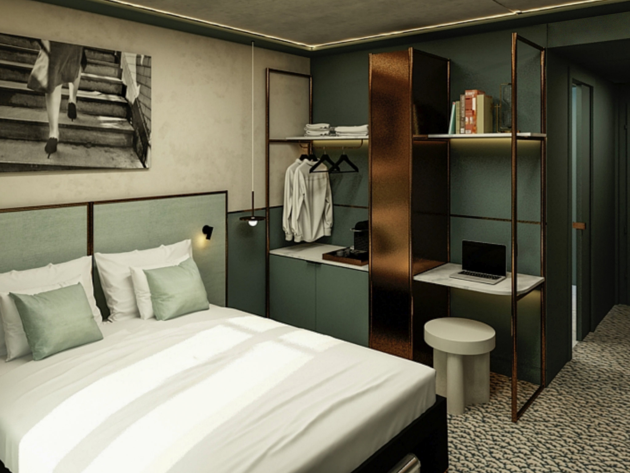 Double with Double Bed