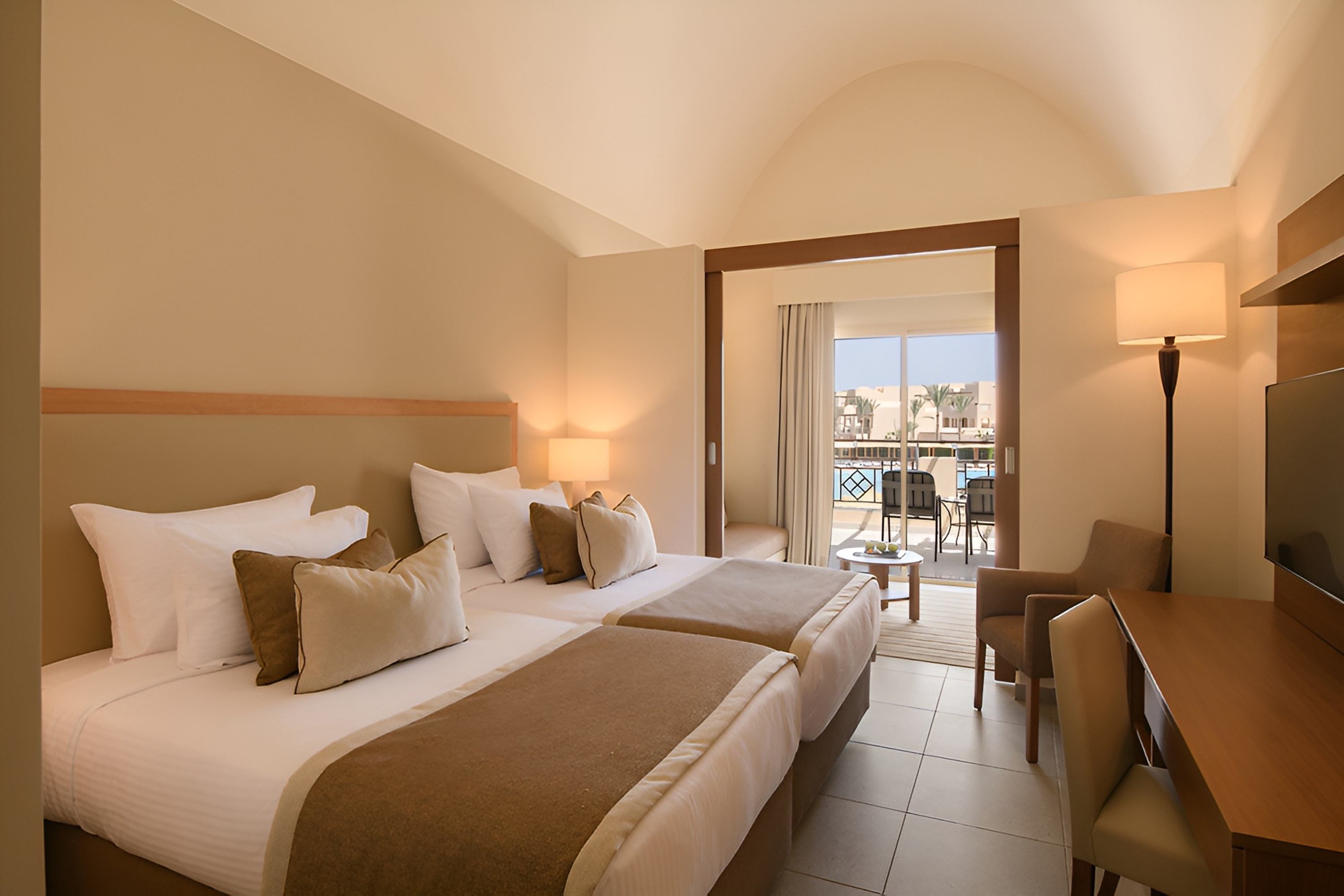 Family Room Pool View