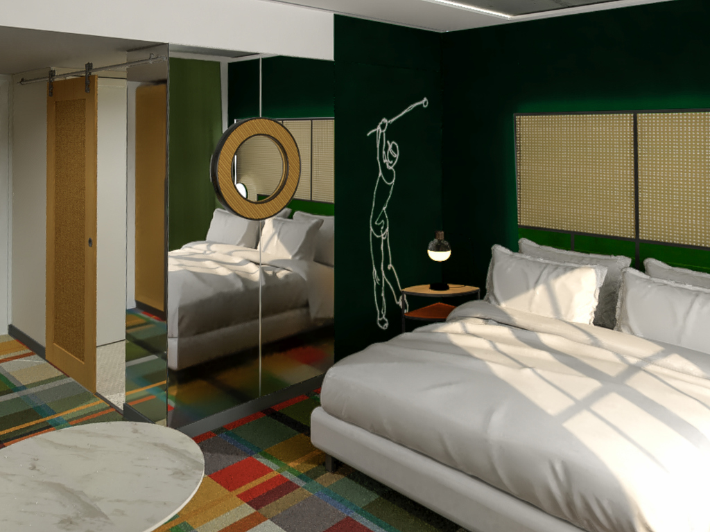 Double with Double Bed