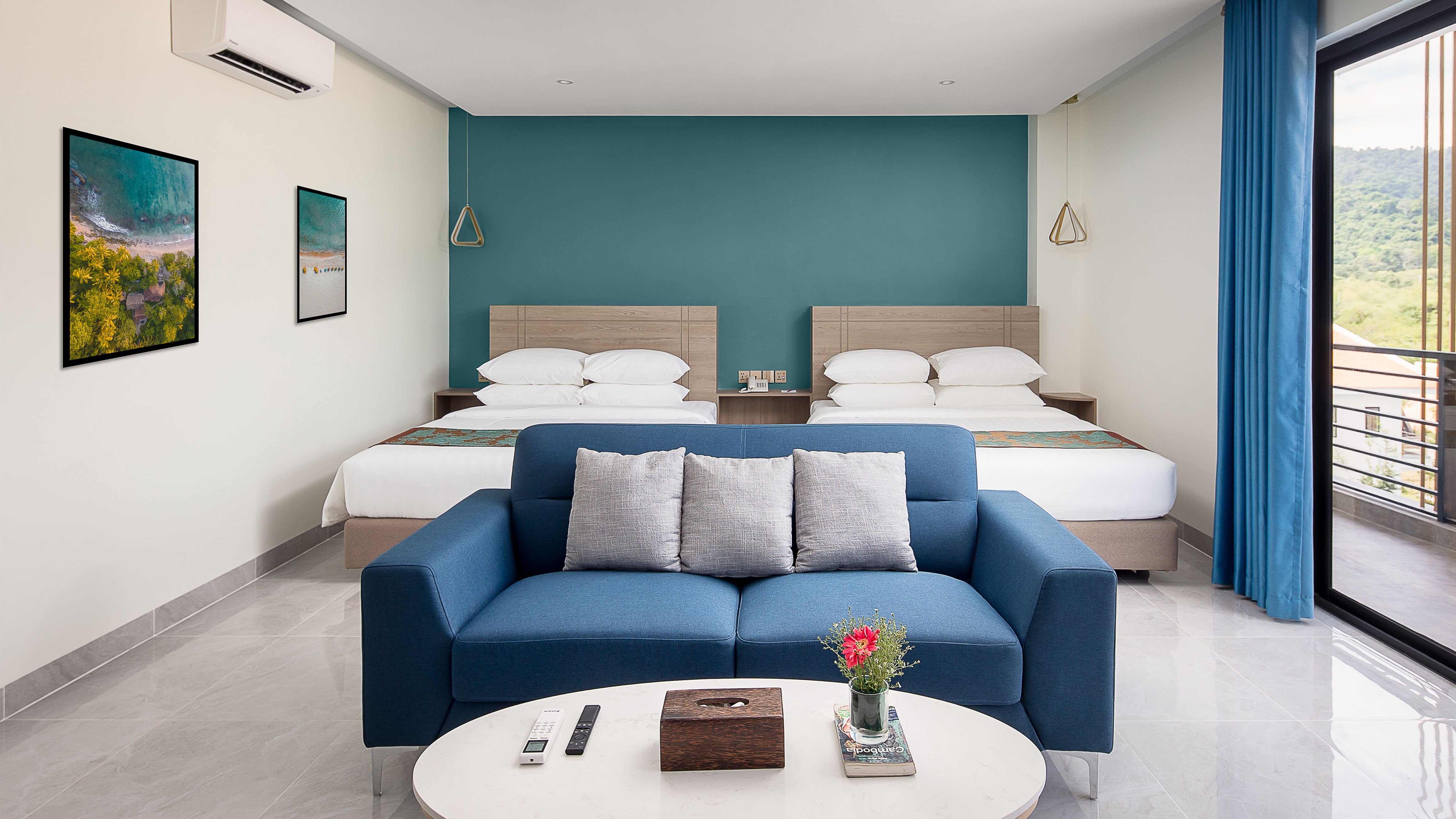 Family Room Deluxe Sea View