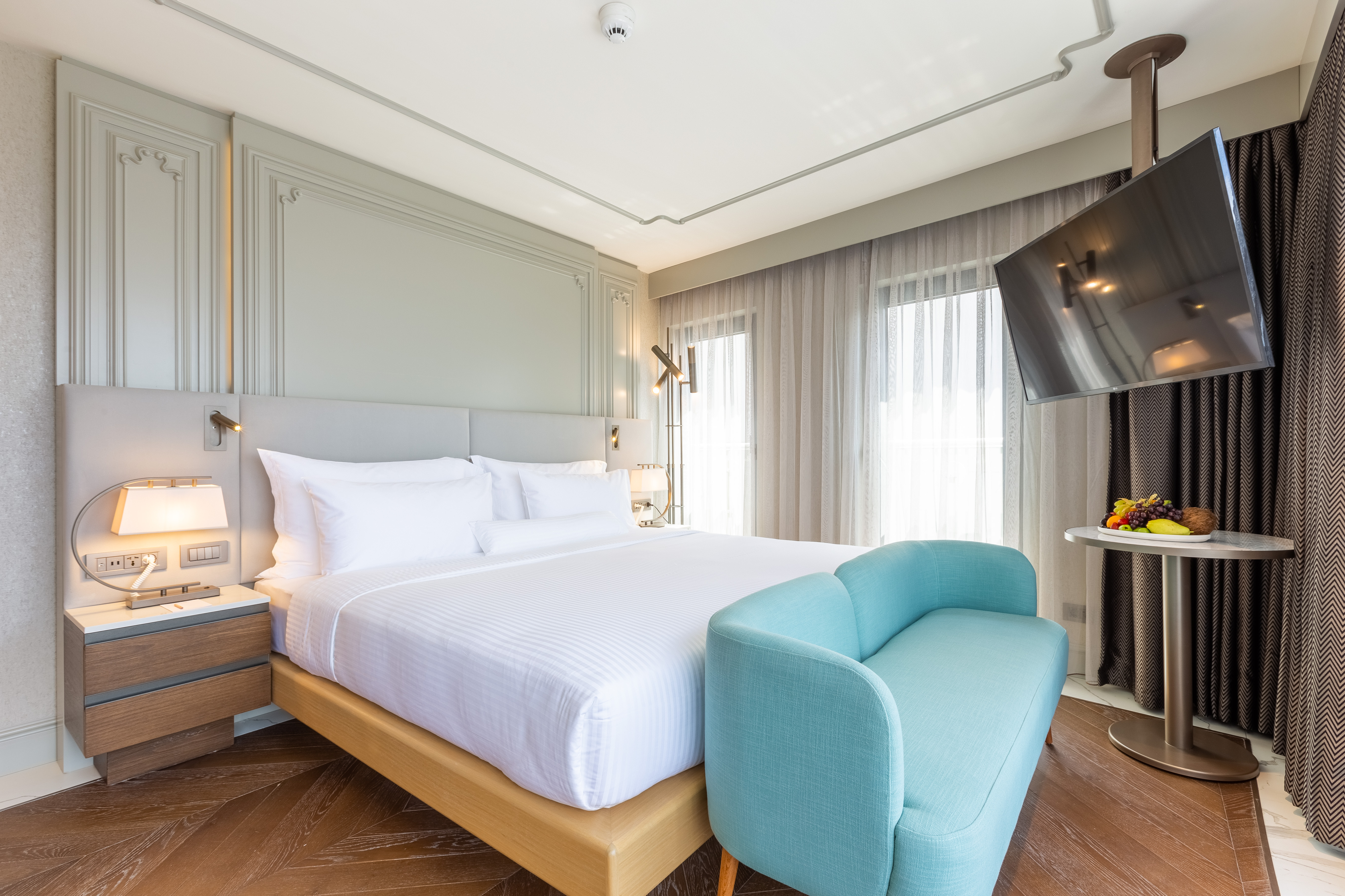 Double Park View with Balcony