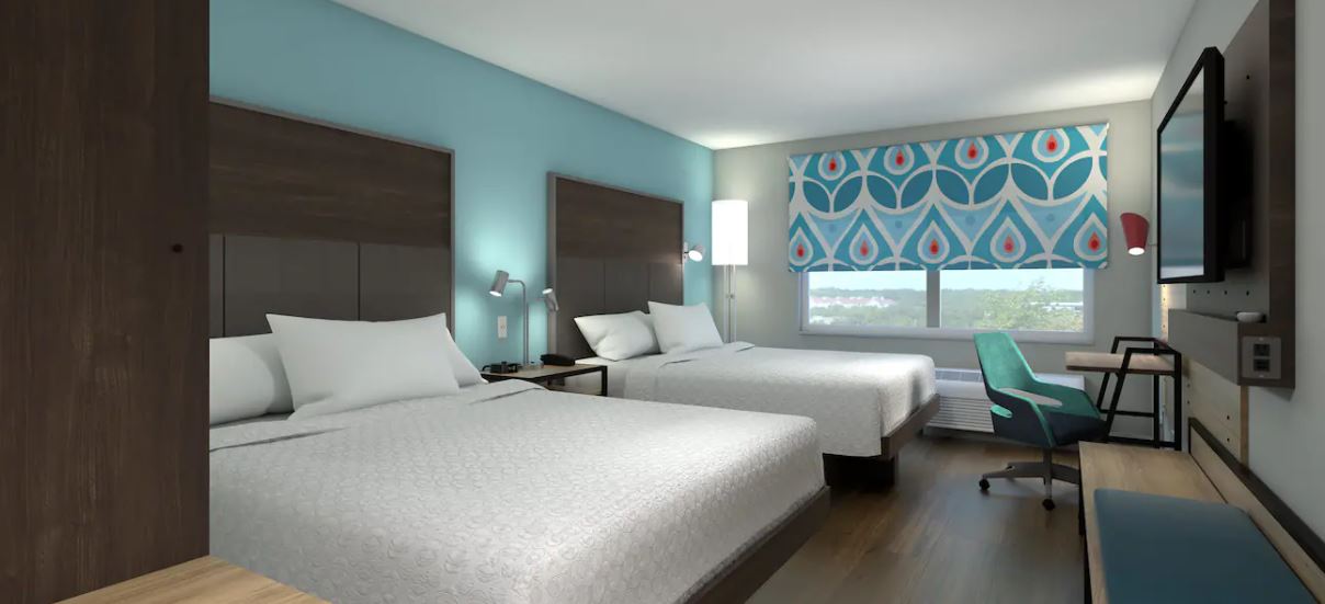 Double Two Queen Beds