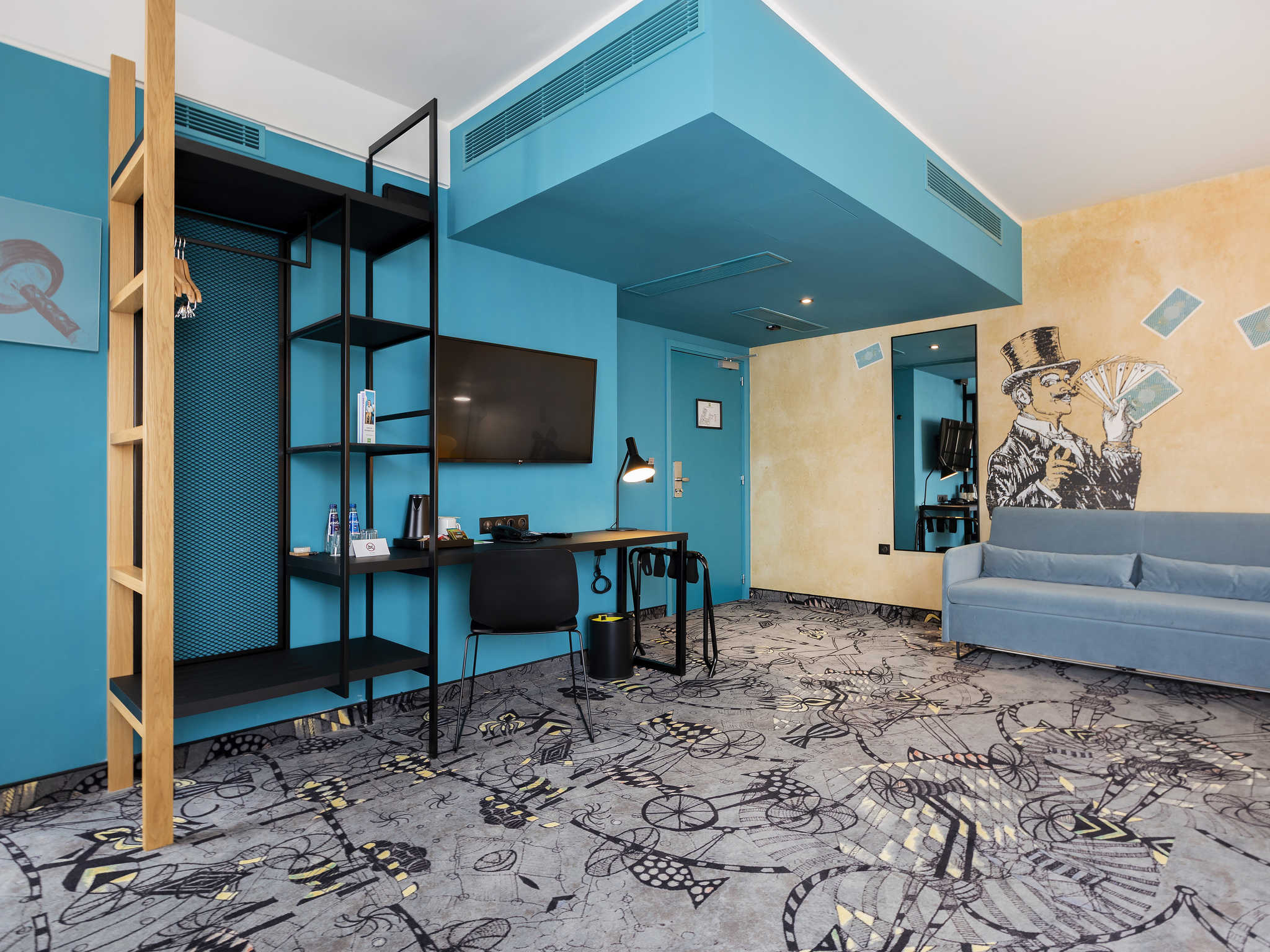 Double with Double Bed