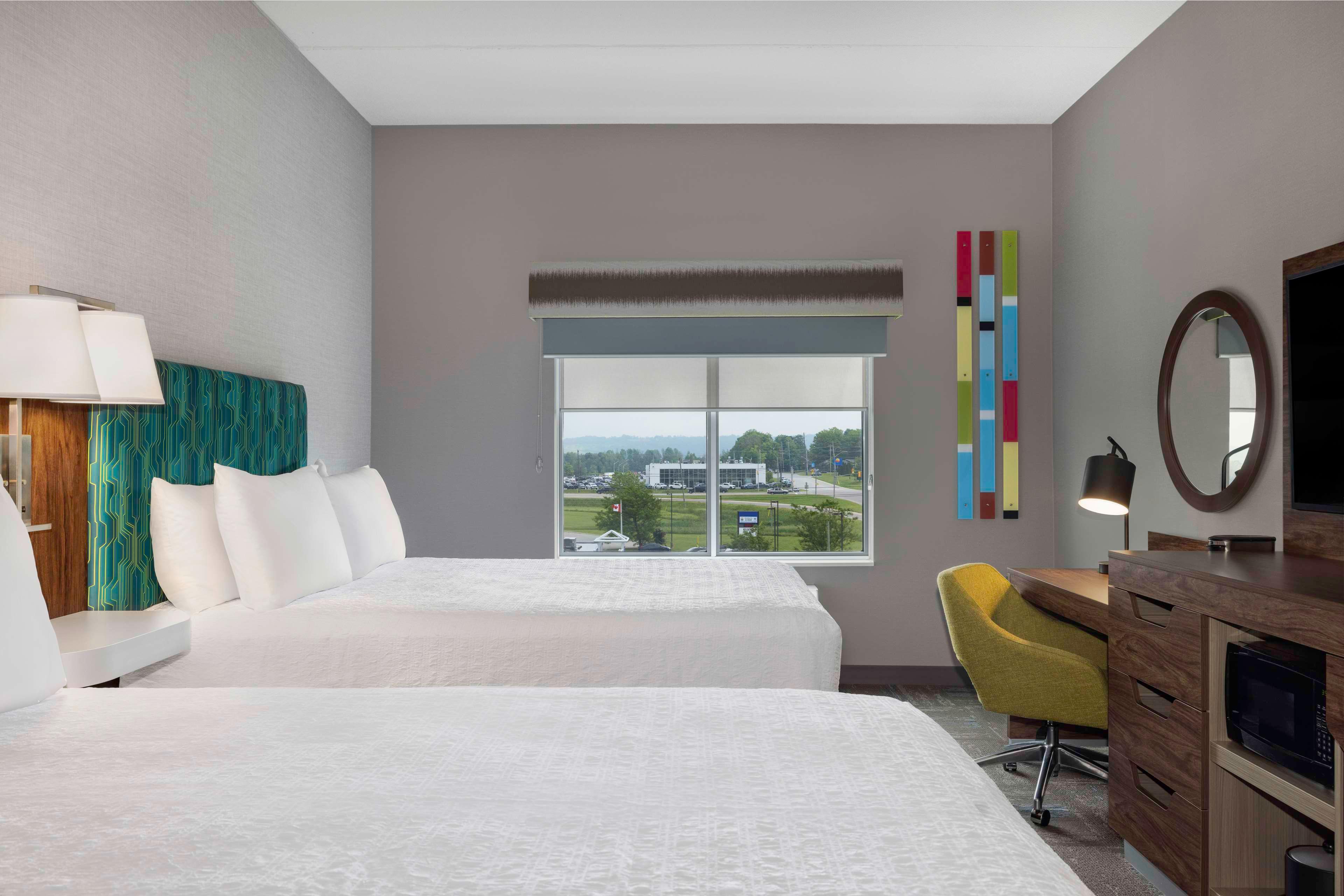 Double Two Queen Beds