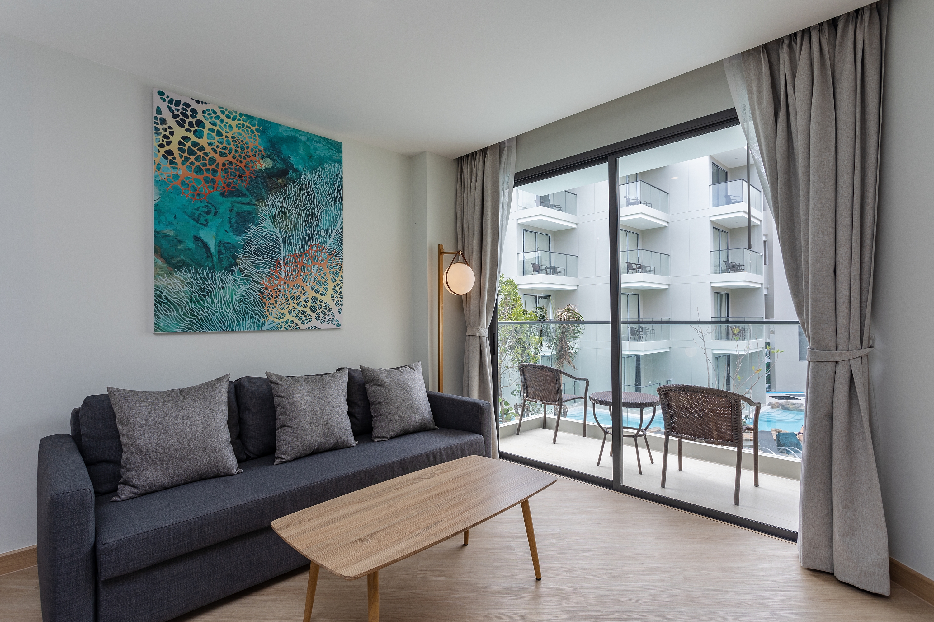 Family Room Pool View