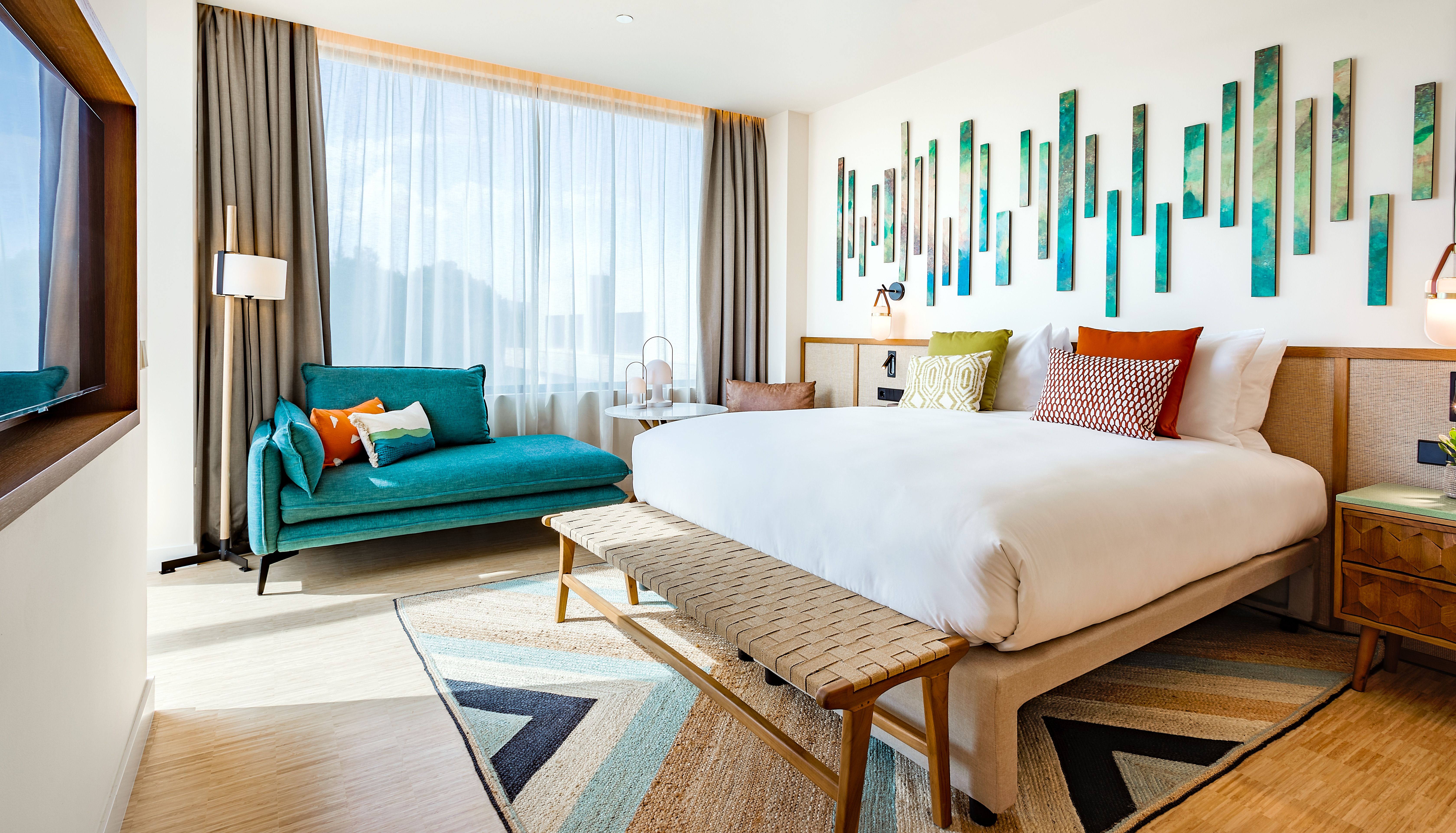 Double King Size Bed