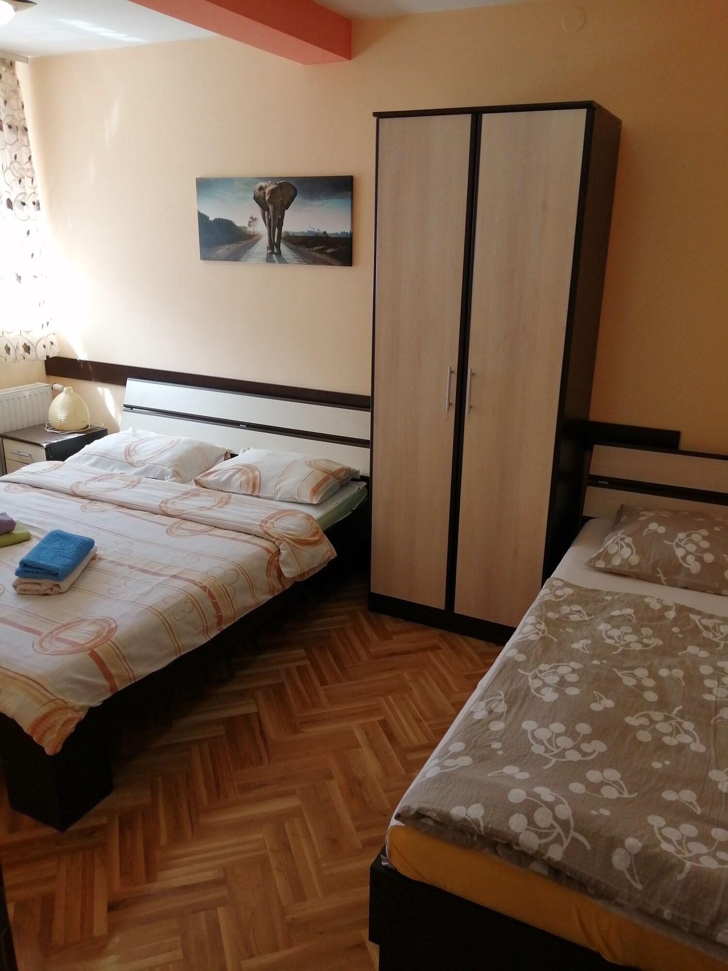 Apartment Two Double Beds One Bedroom 