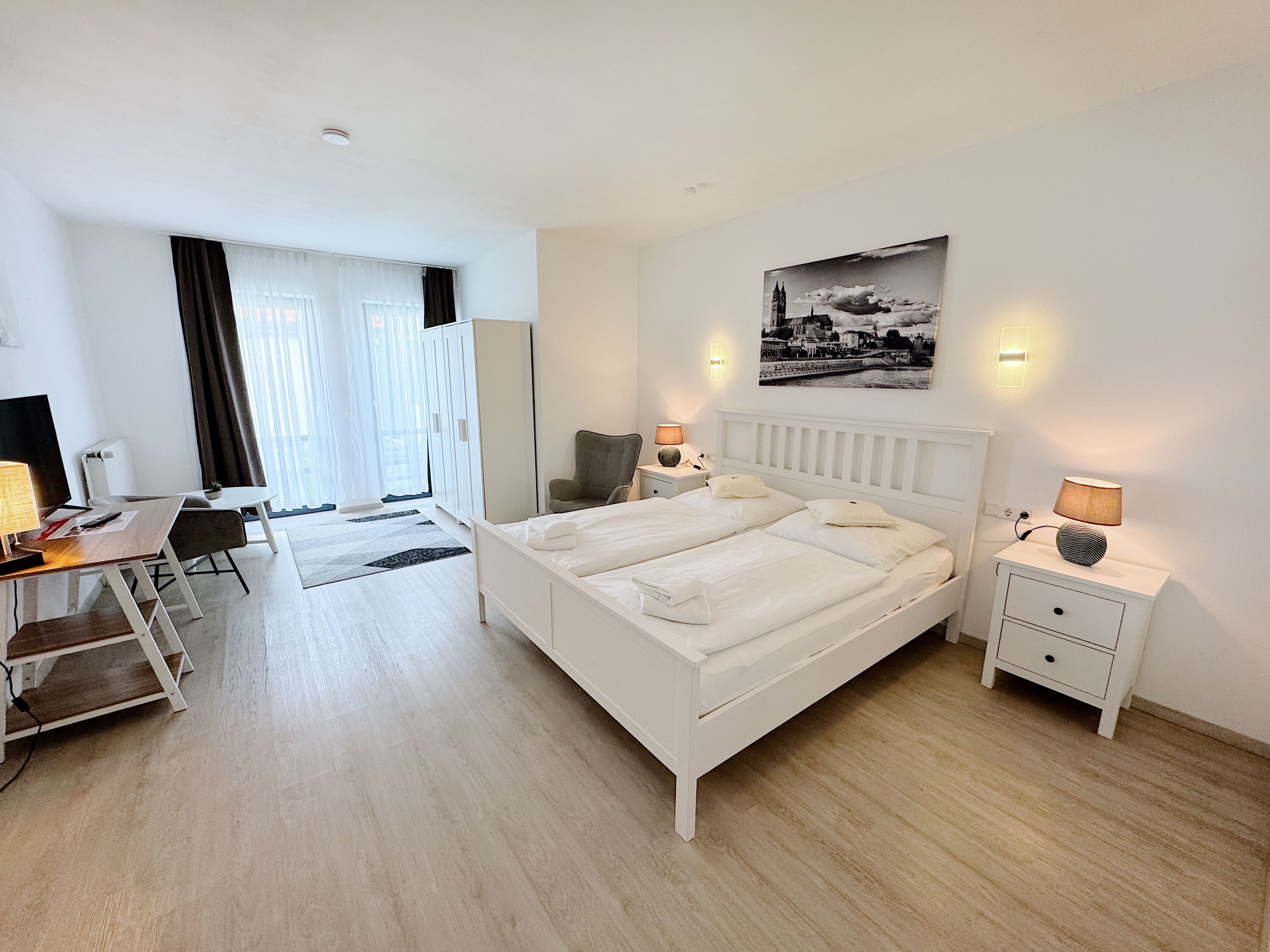 Double Single with Balcony