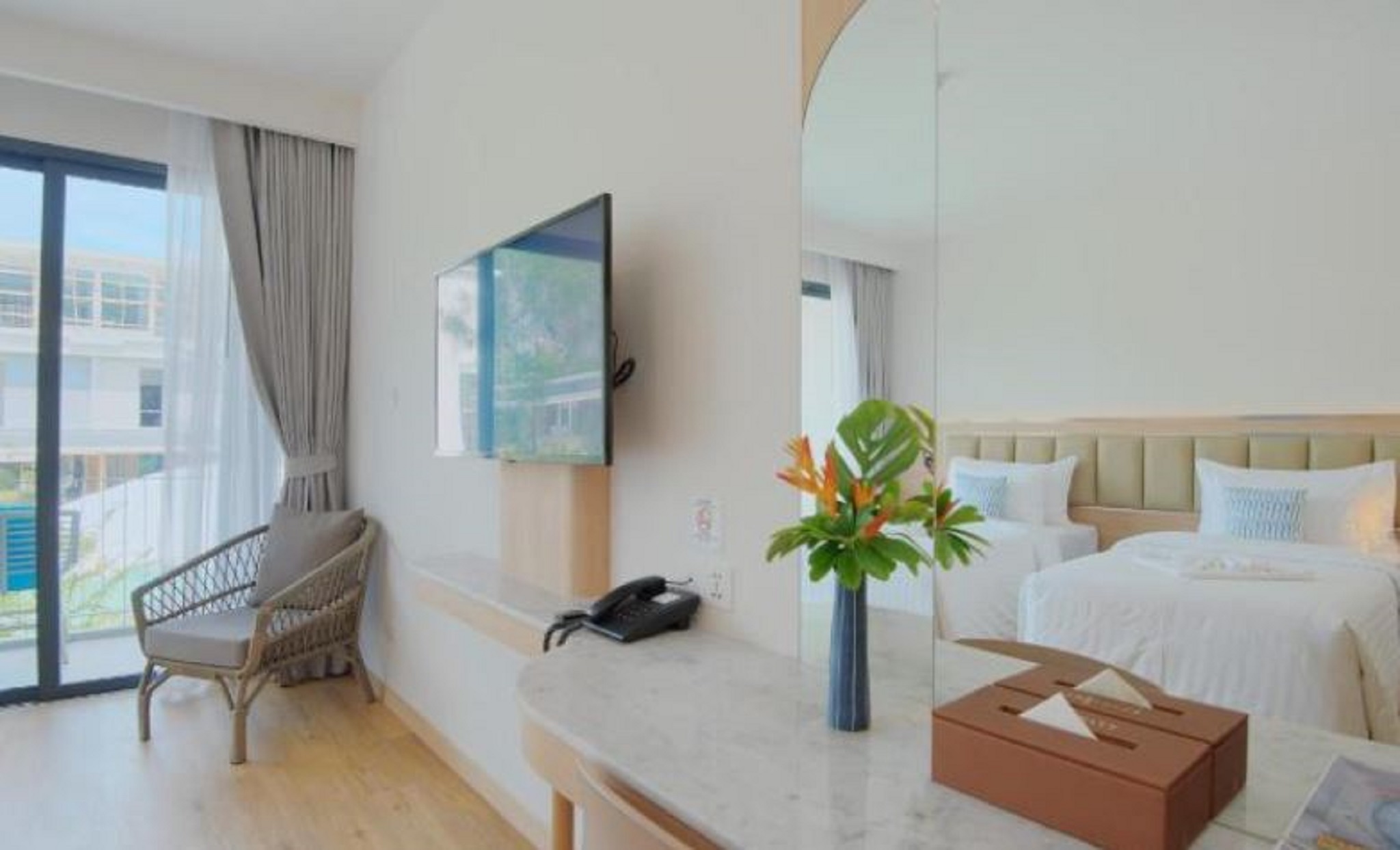 Double or Twin Deluxe Pool View