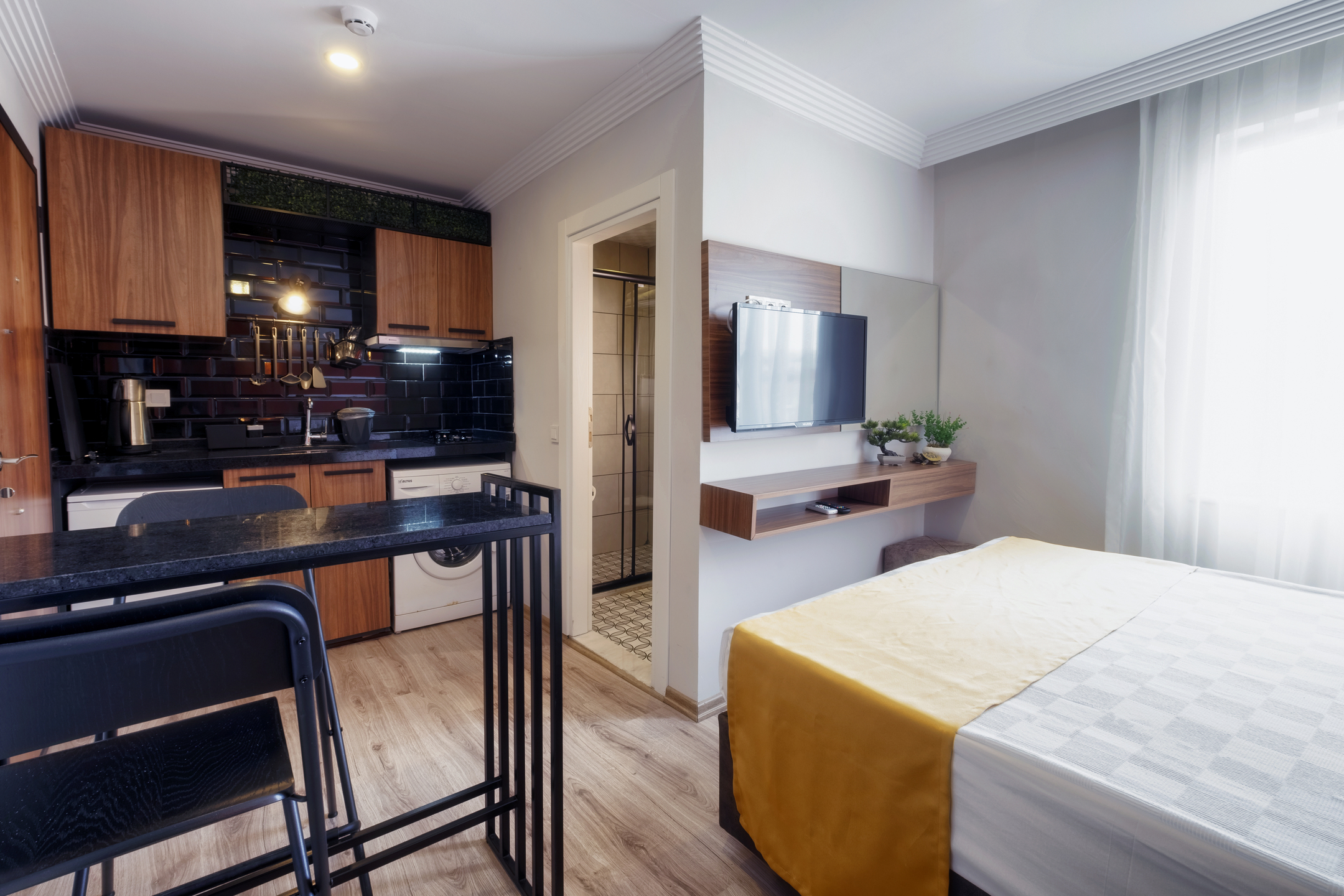 Studio One Bedroom One Bathroom