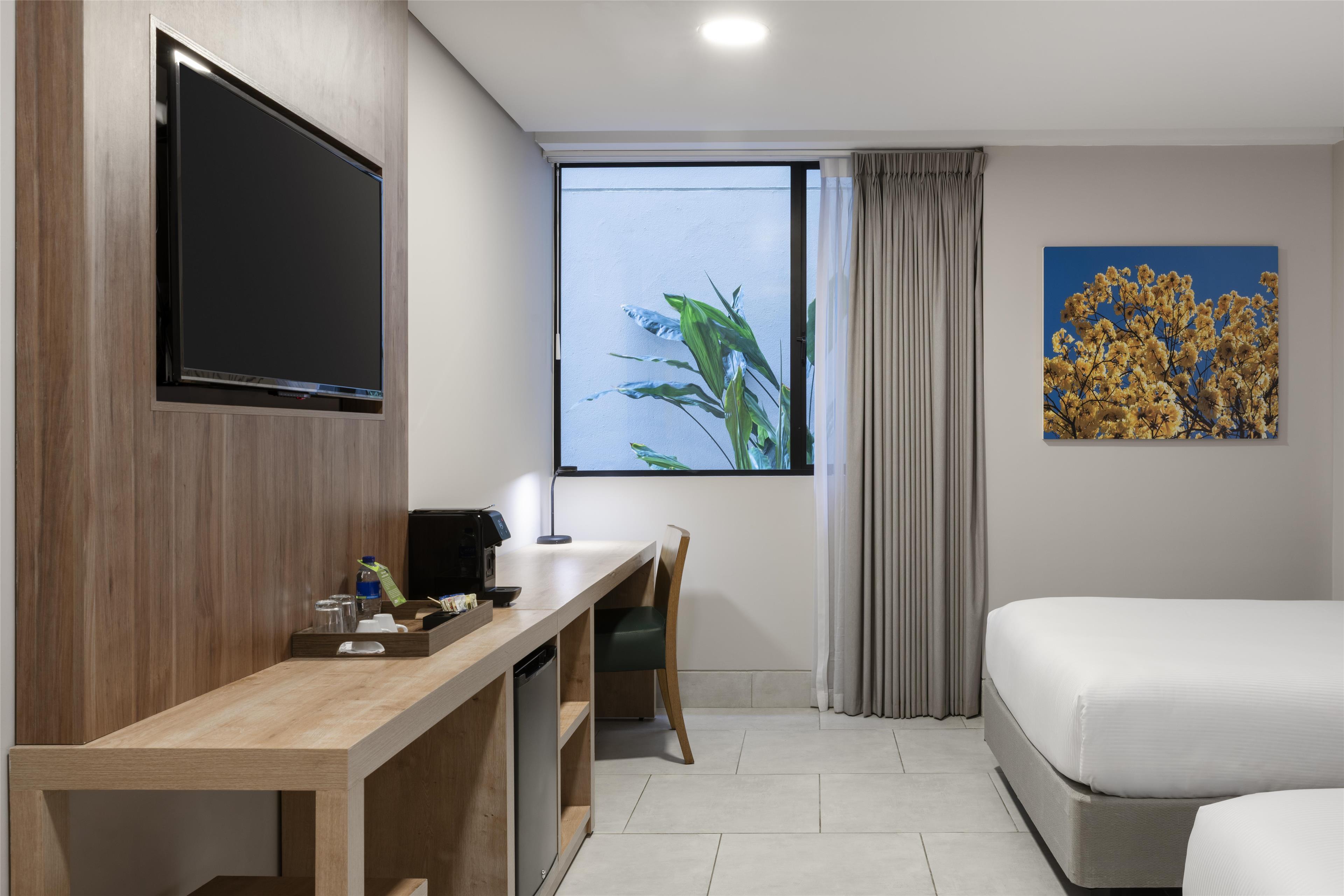 Twin Two Double Beds