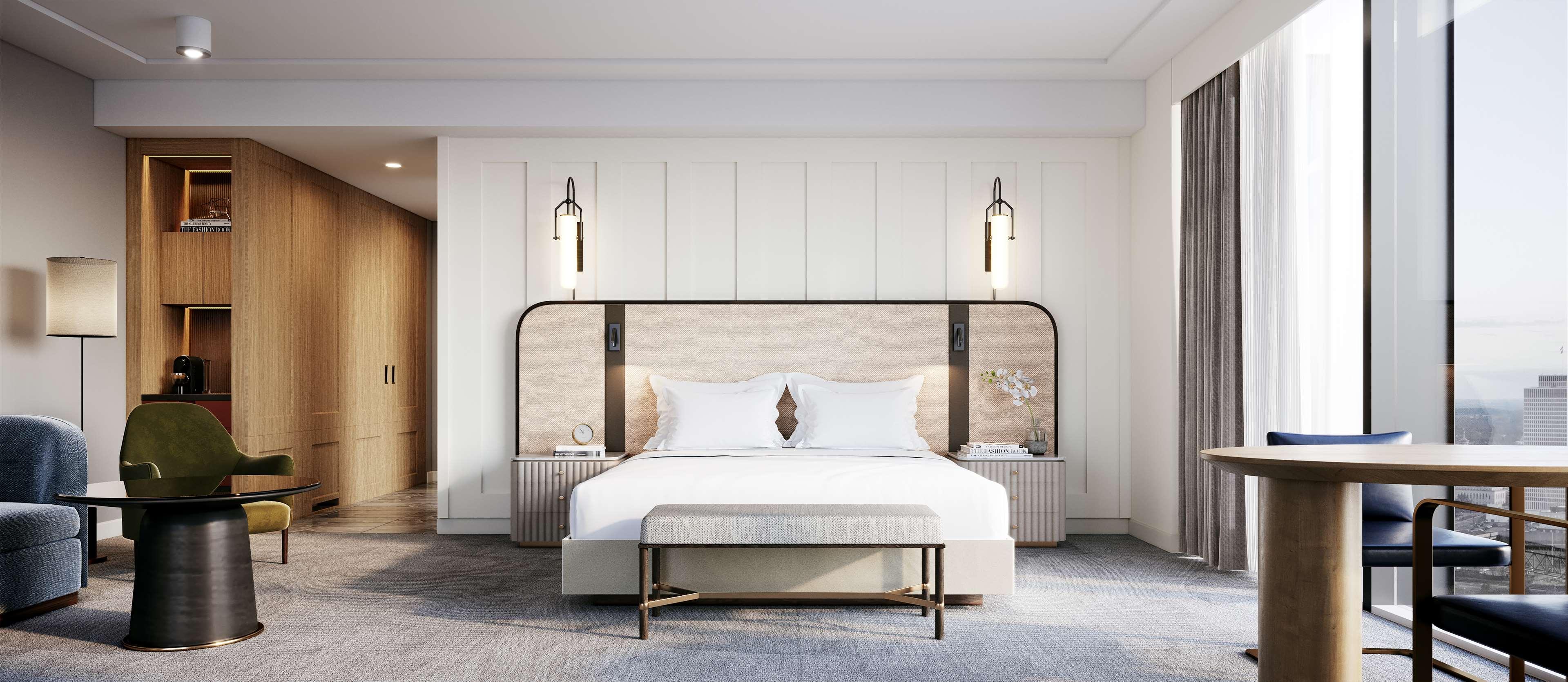 Double King Size Bed