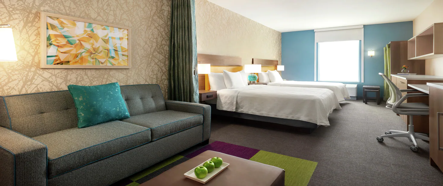 Studio Accessible-two Queen Beds