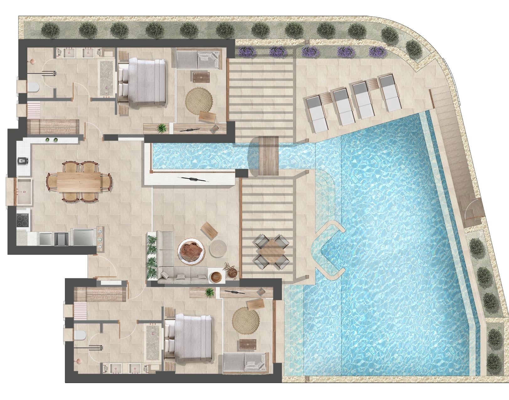 Villa Sea View Two Bedrooms