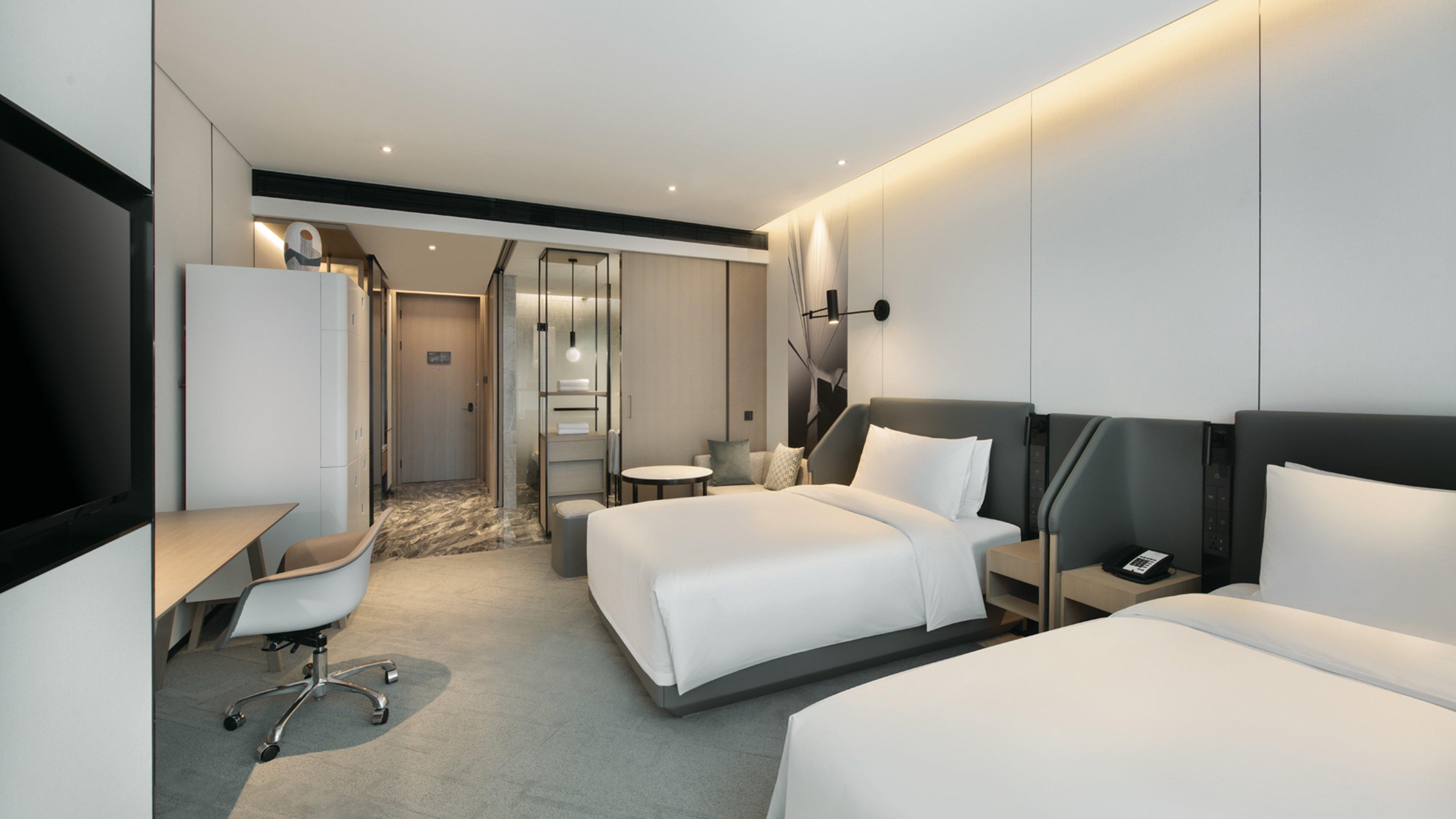 Twin Two Double Beds