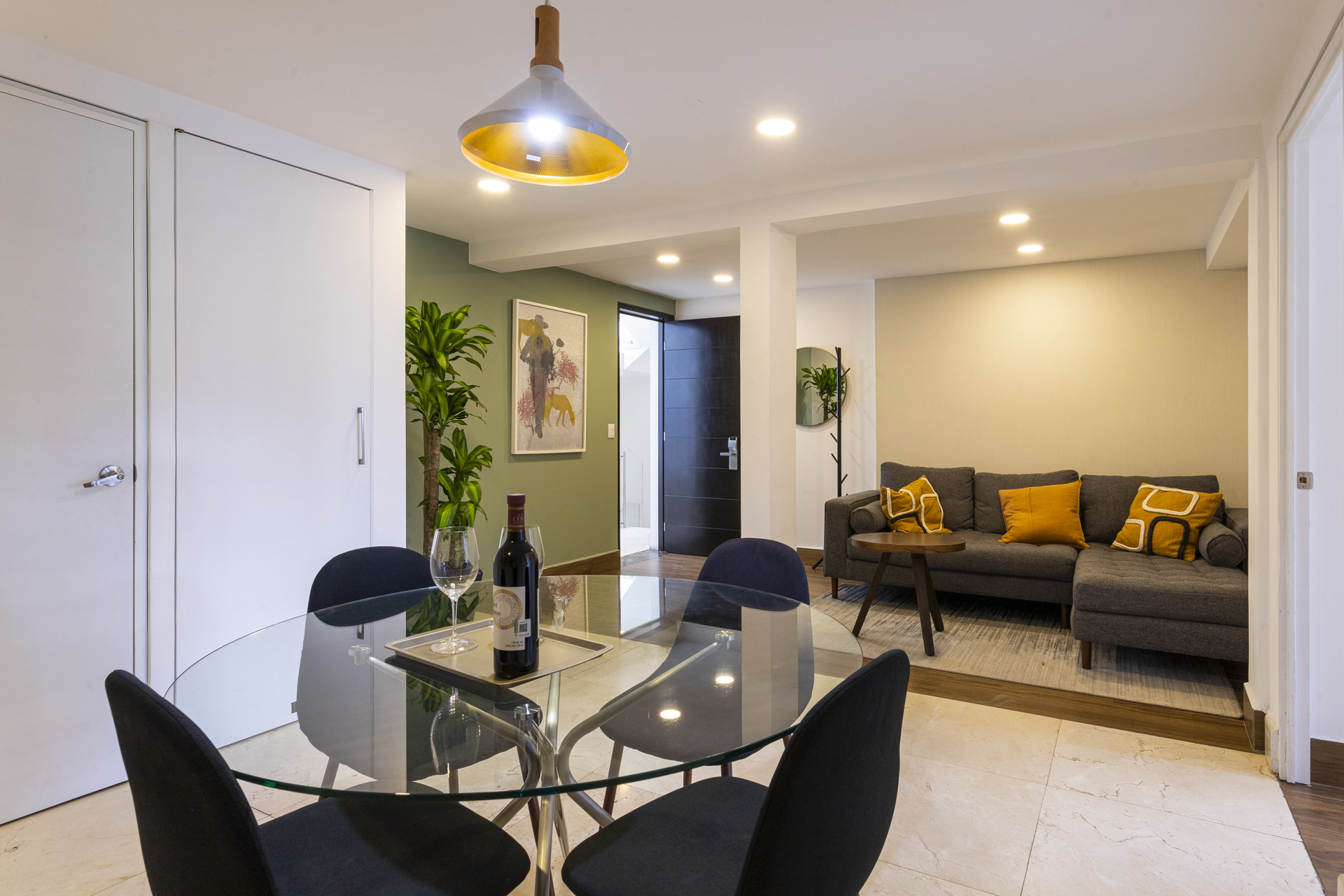 Family Room Two Bedrooms One Bathroom