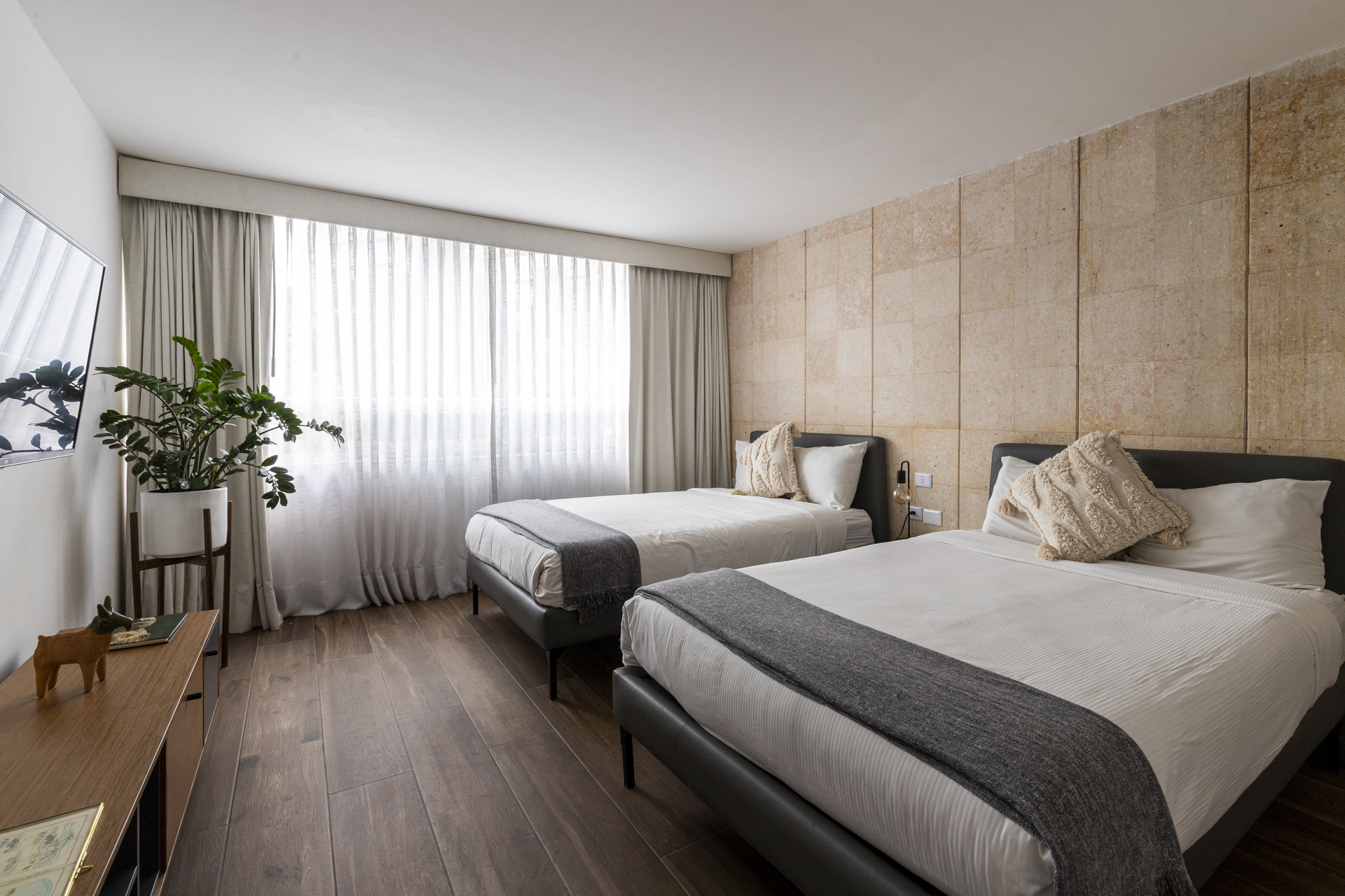 Family Room Two Bedrooms One Bathroom