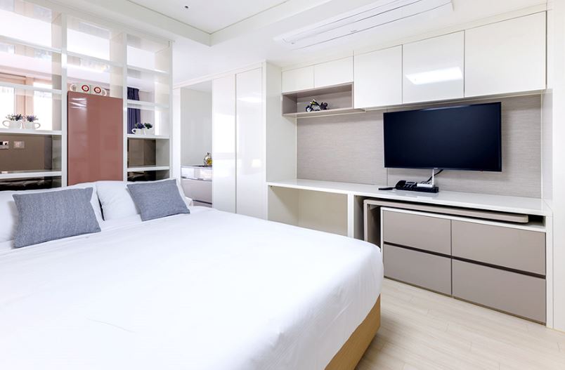 Twin Two Double Beds