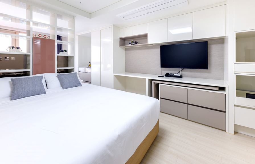 Twin Two Double Beds