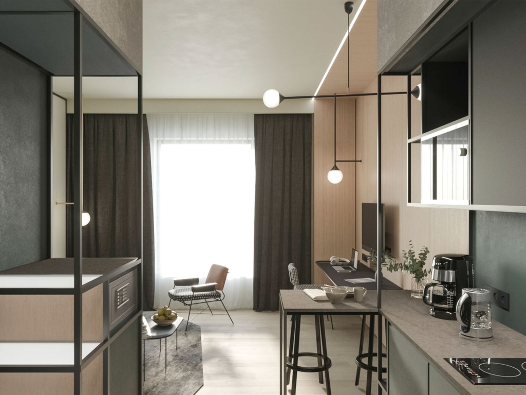 Studio with Double Bed