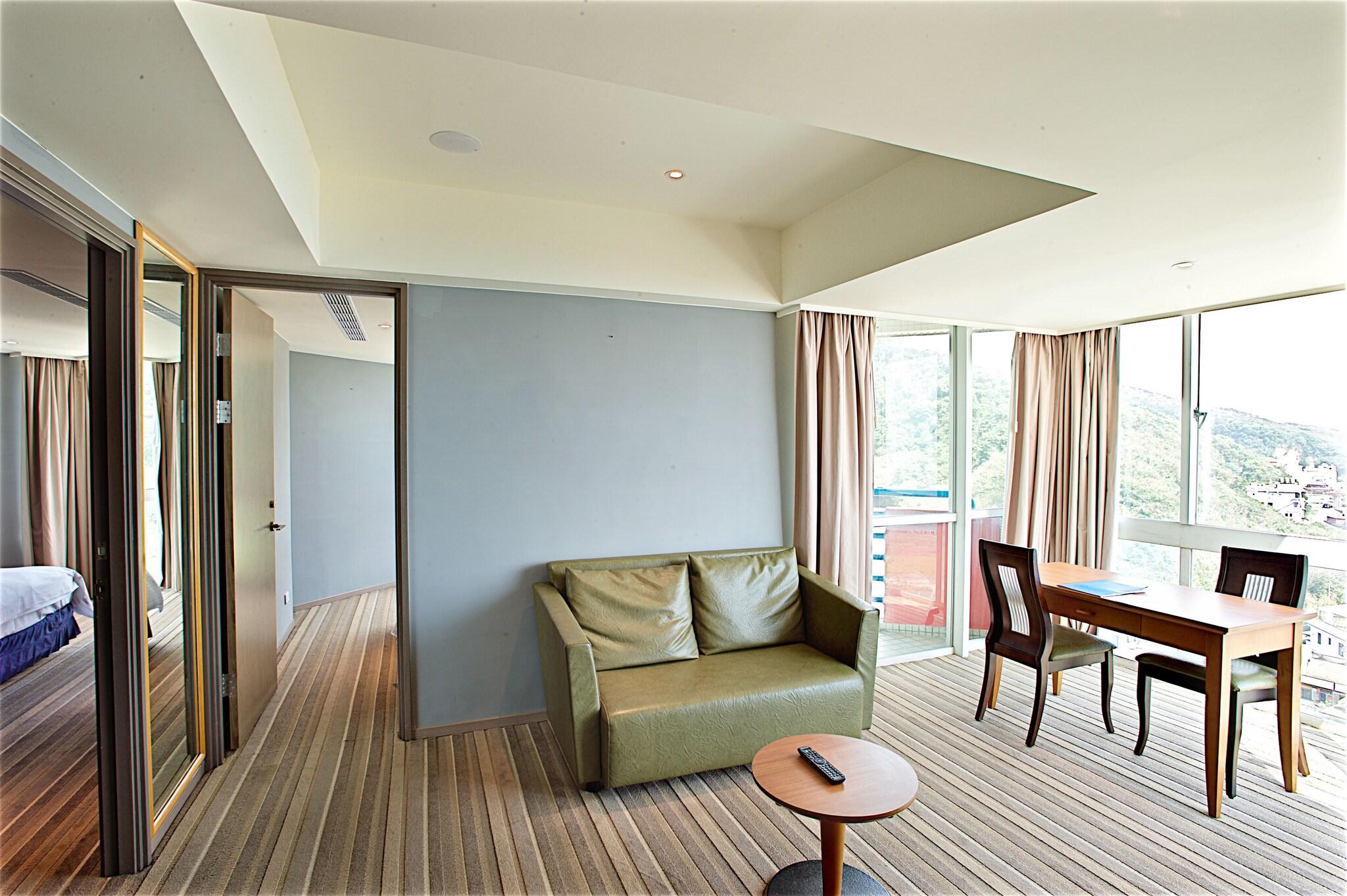 Family Room with Shared Bathroom