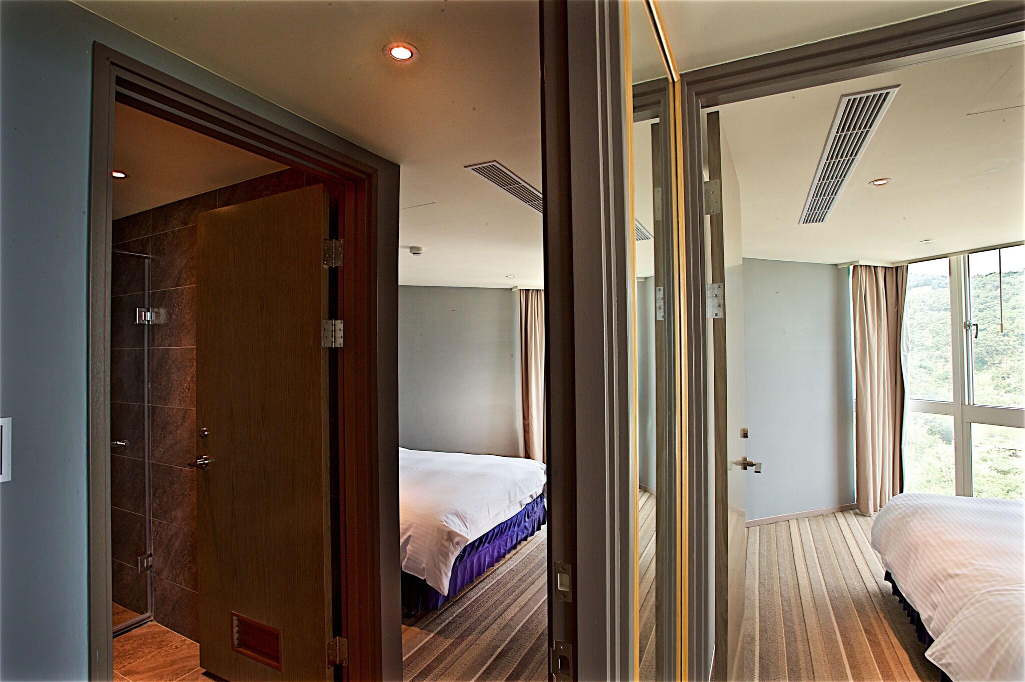 Family Room with Shared Bathroom