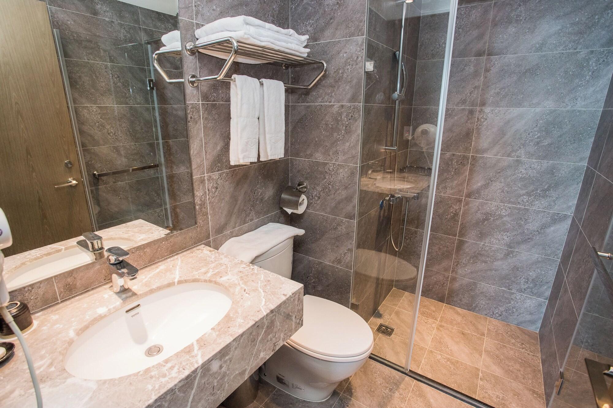 Family Room with Shared Bathroom