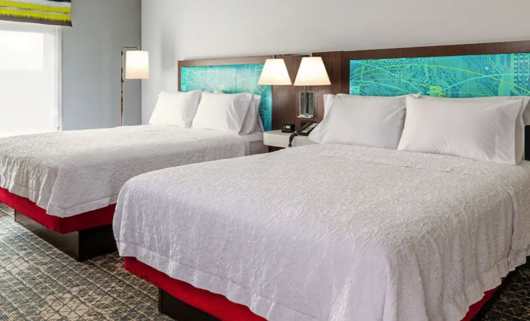 Double Two Queen Beds