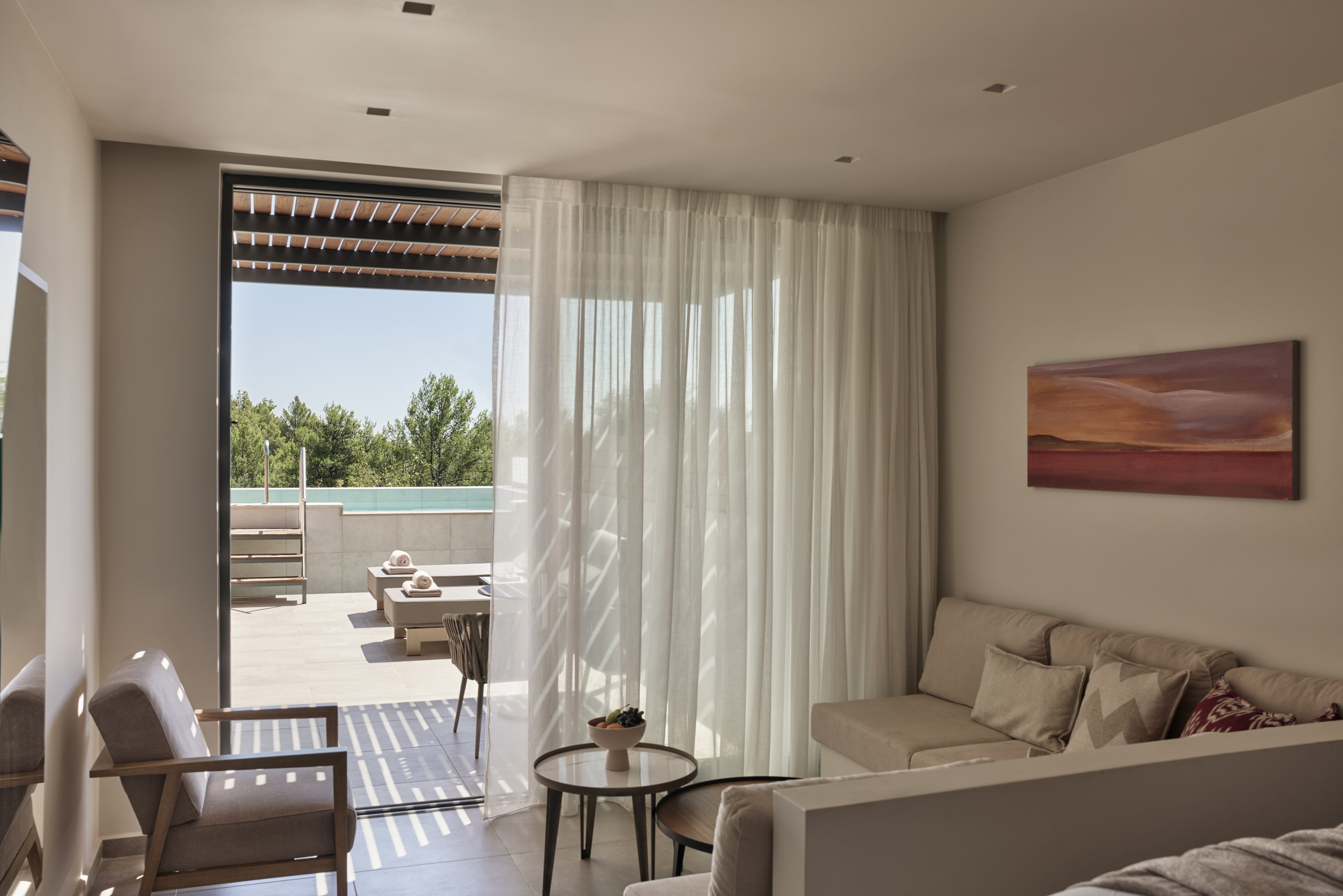 Junior Suite Sea View with Private Pool