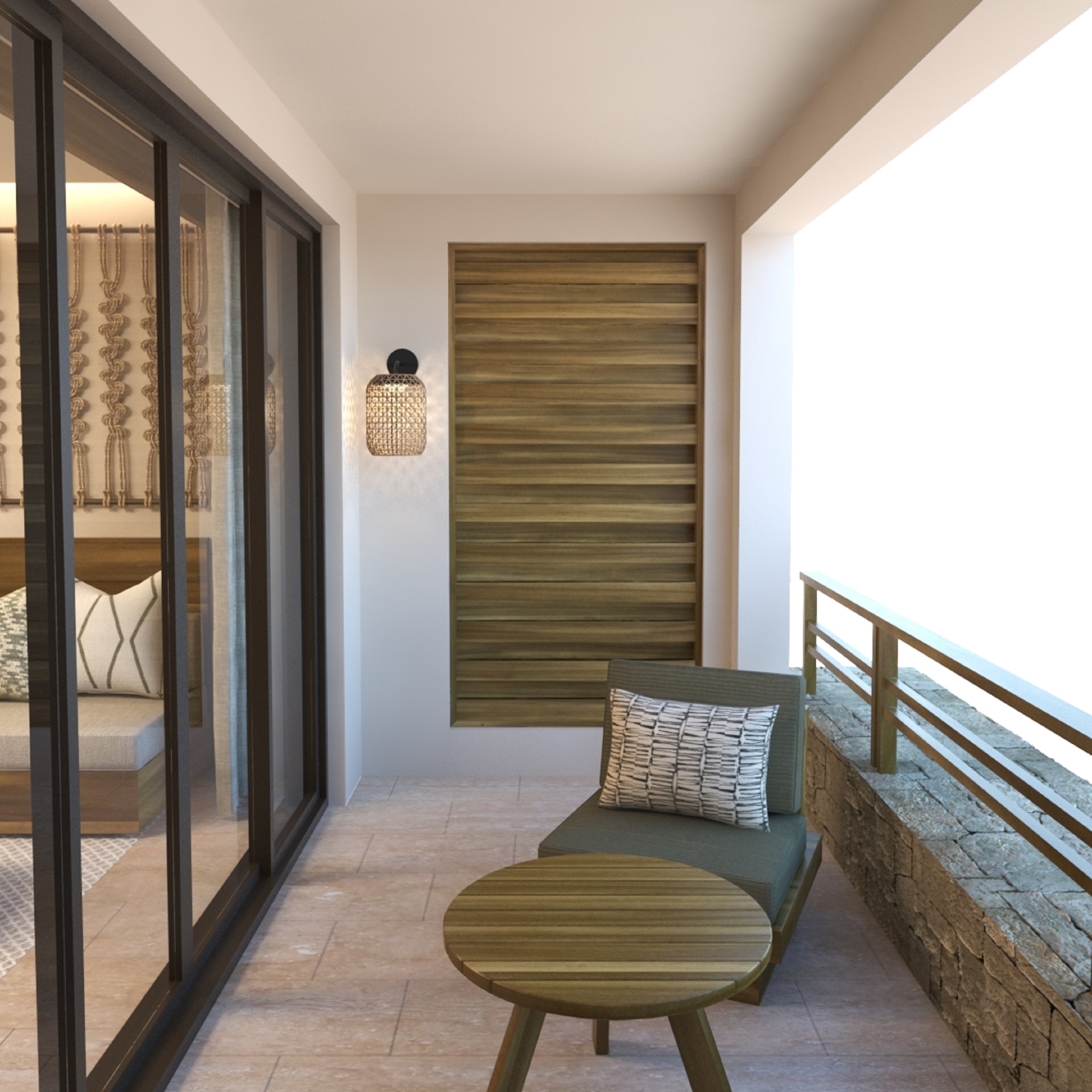 Junior Suite Ocean View Two Double Beds