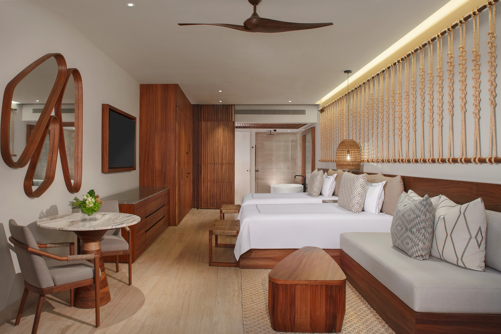 Junior Suite Two Double Beds