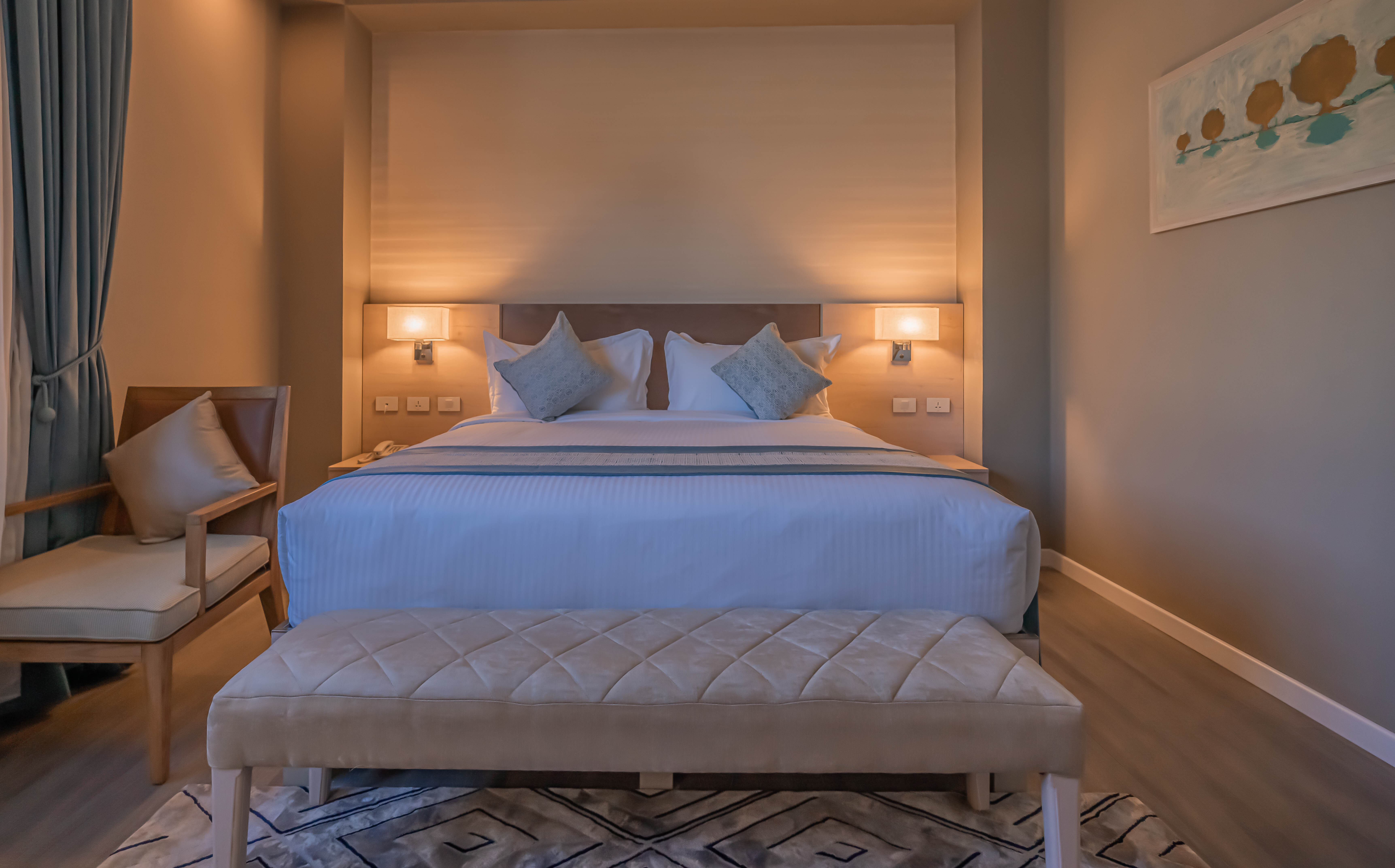 Double King Size Bed