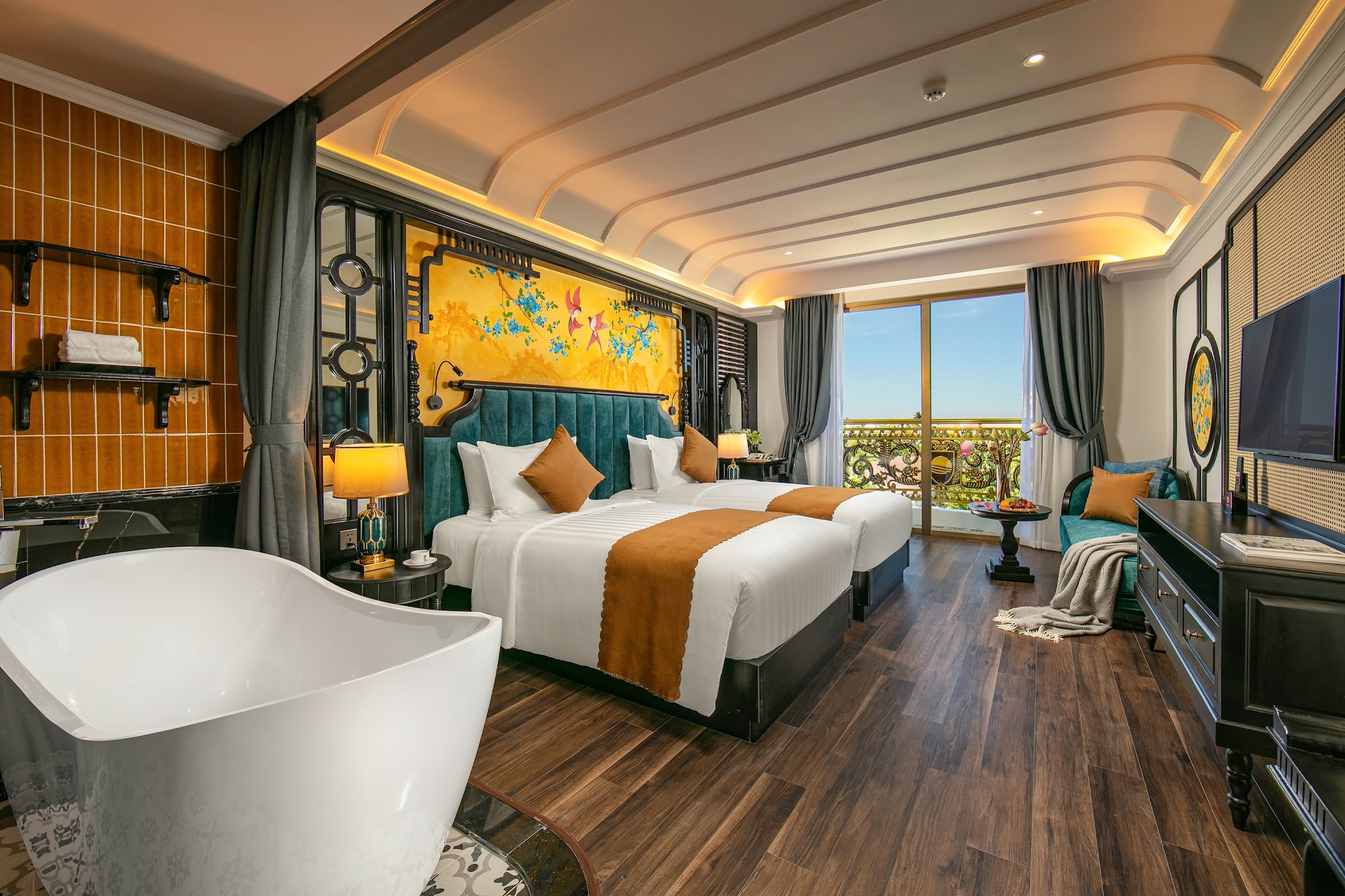 Twin Deluxe with Balcony