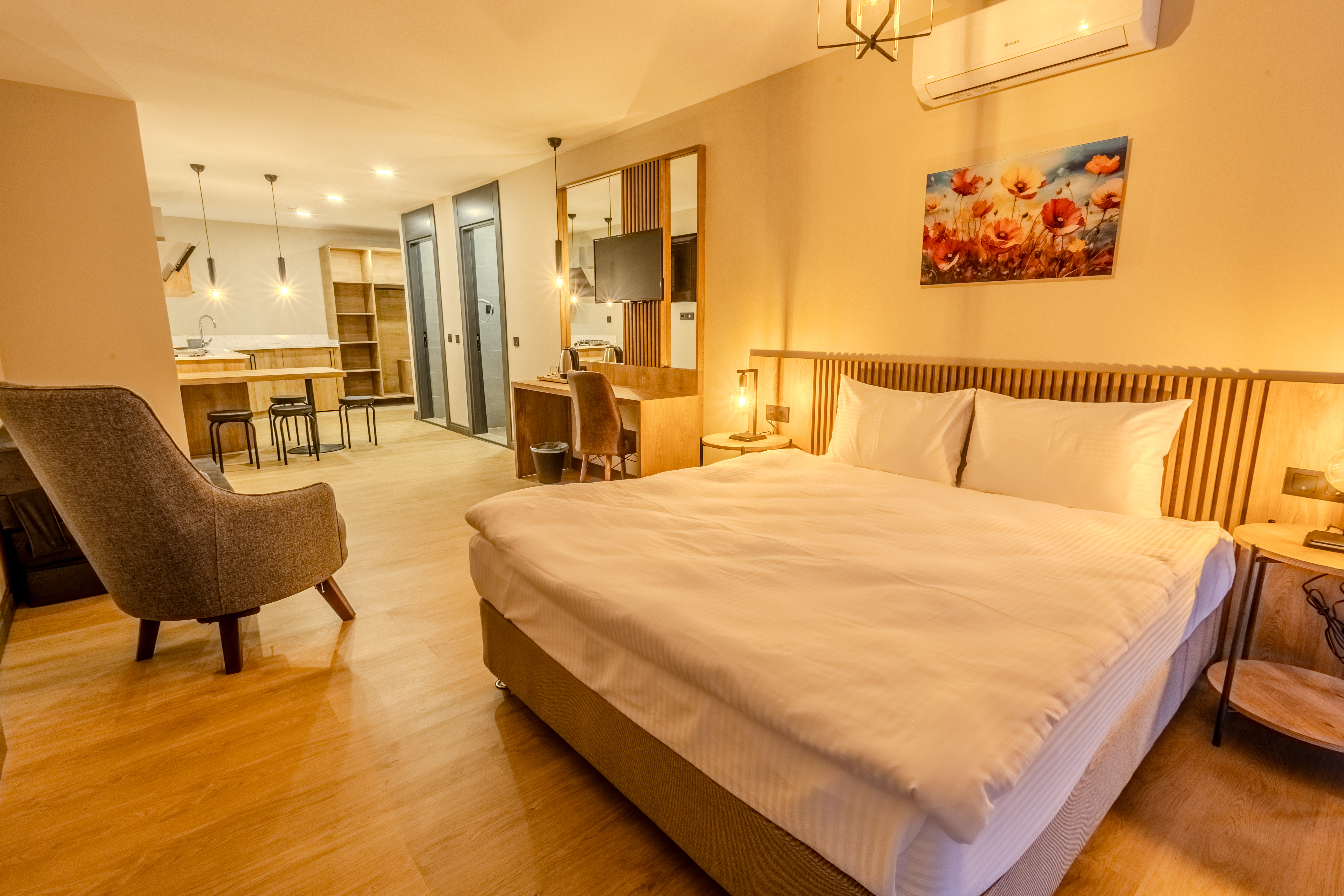 Studio One Bedroom One Bathroom