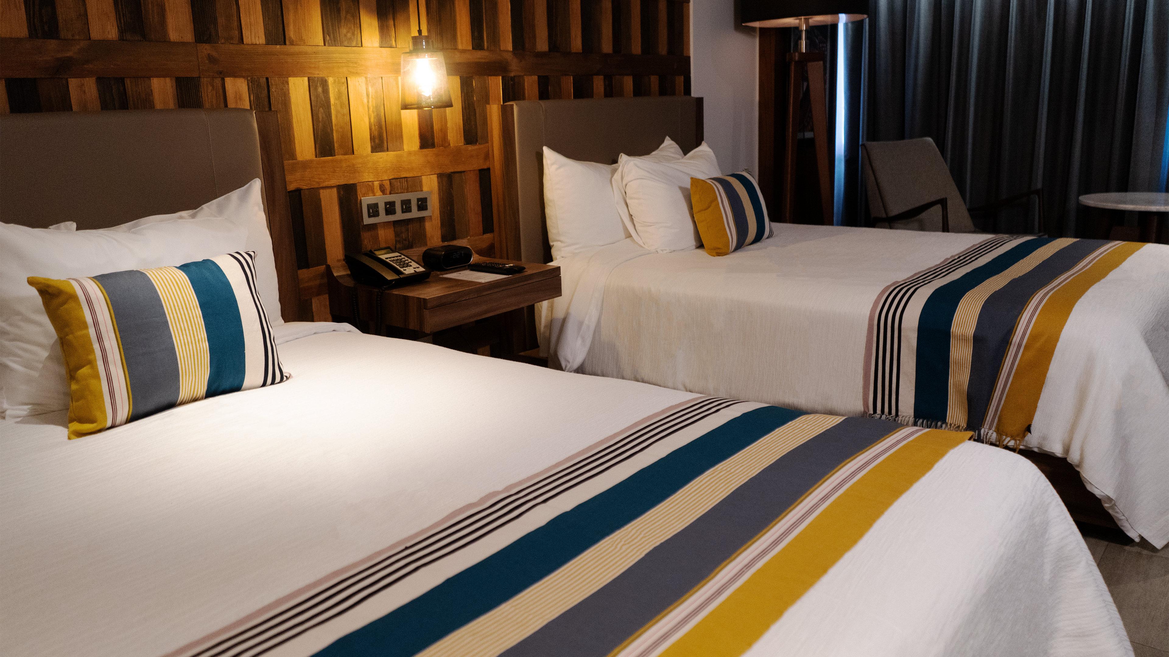 Double Two Double Beds